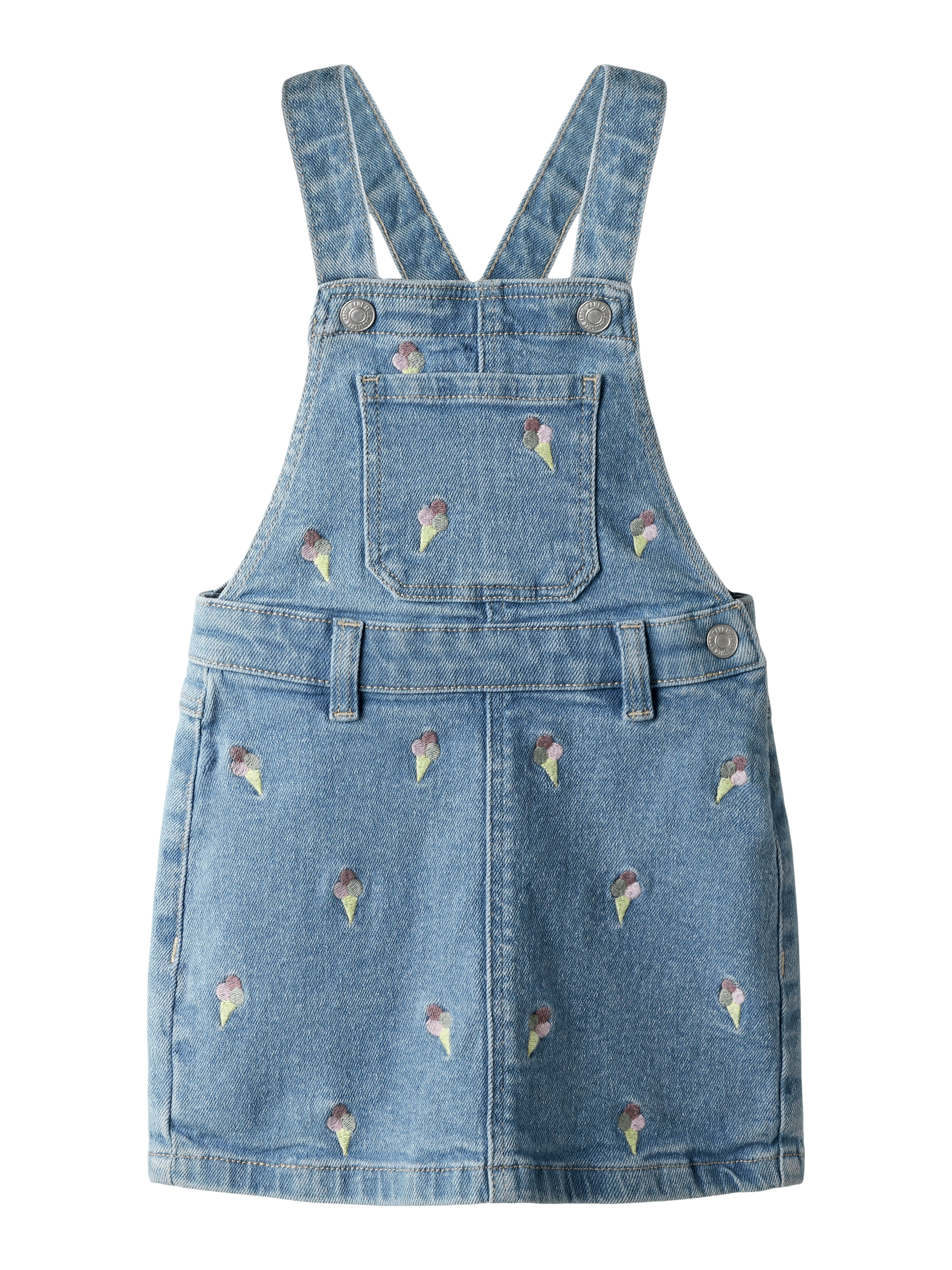 Juliana Denim Kjole fra Name It – Lys Blå – Fantastisk Tilbud!