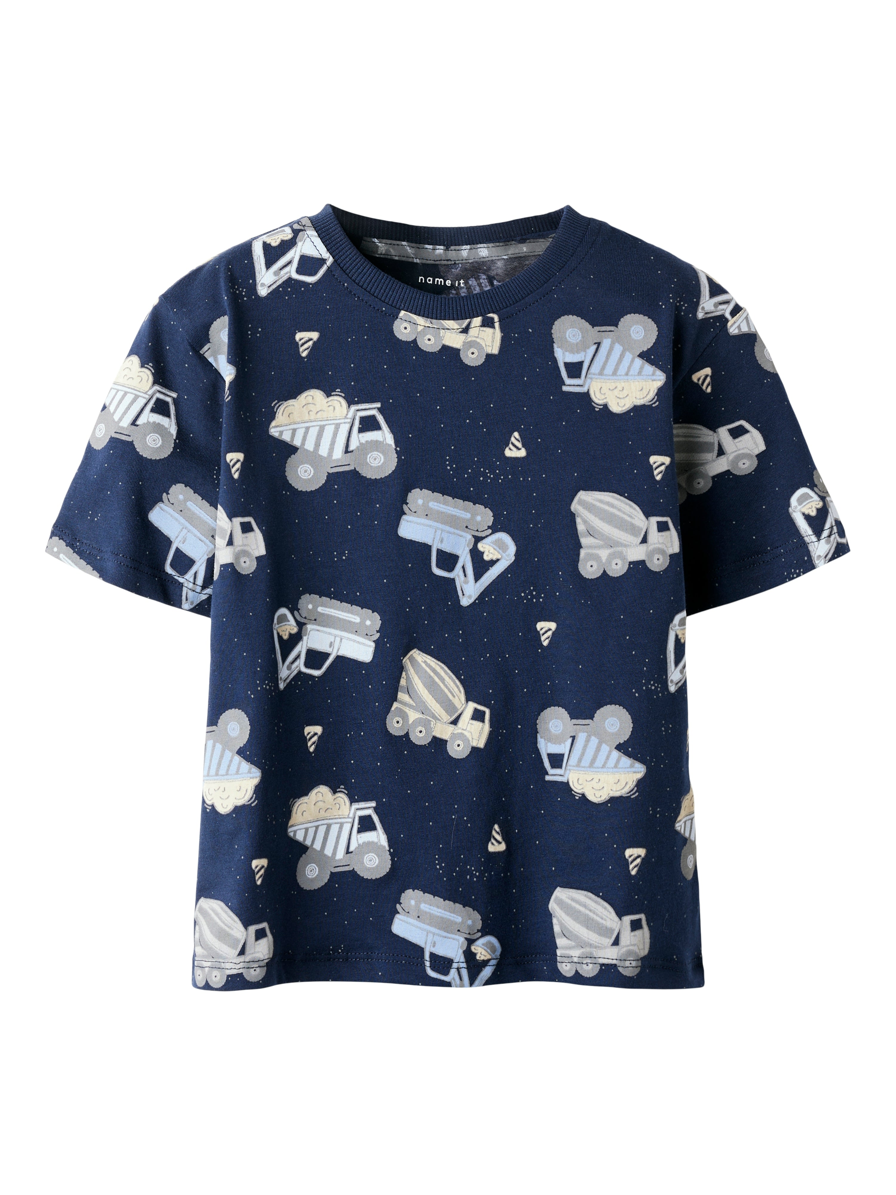 Name It Hector T-shirt – Navy Blazer med Maskiner