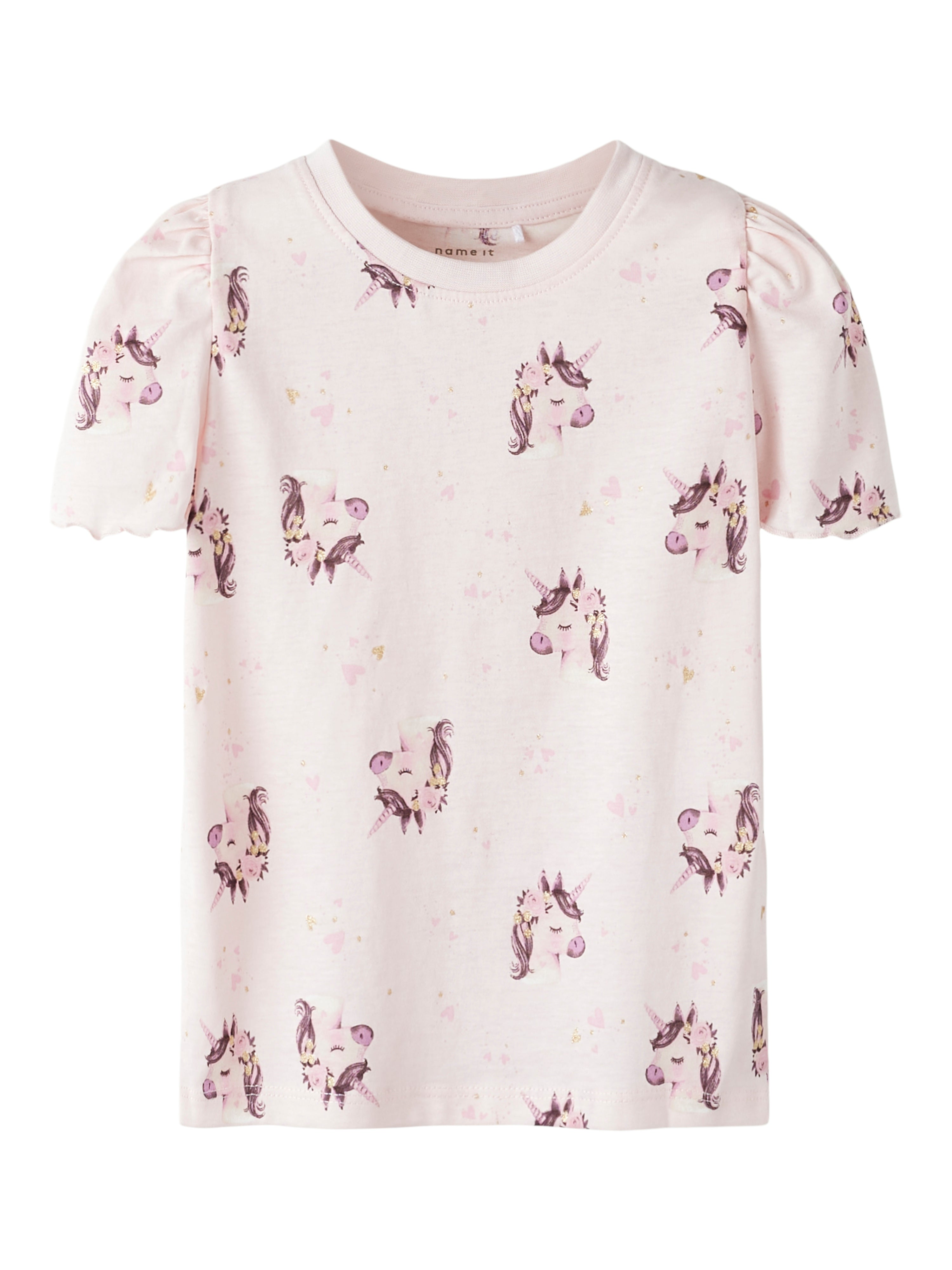 Name It Jane T-shirt – Ballerina med Glitrende Enhjørninger