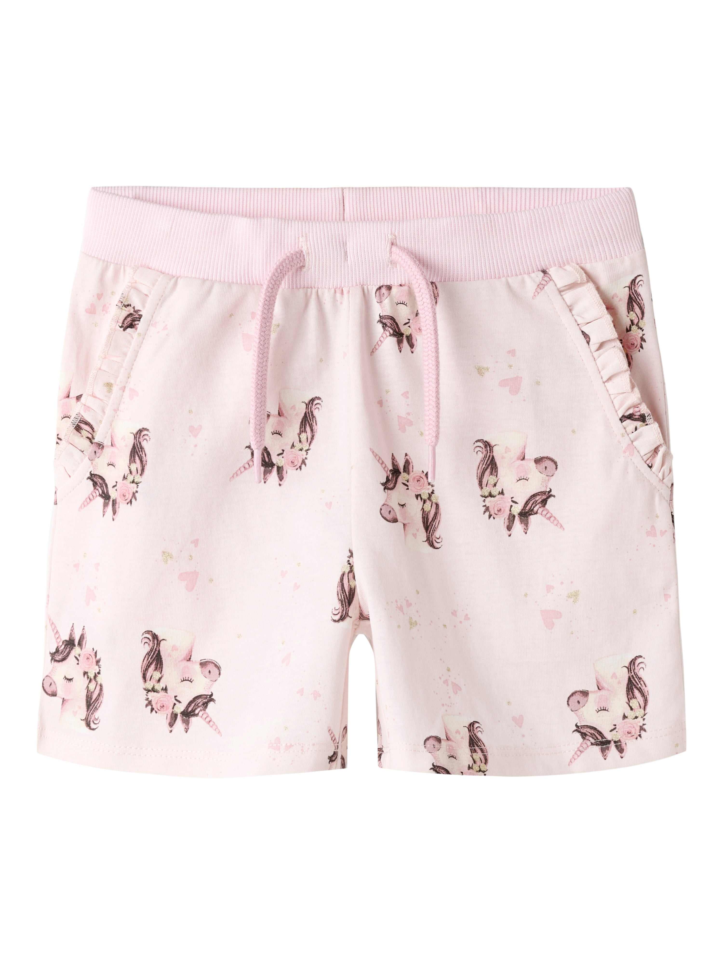 Name It Jane Shorts - Ballerina med Enhjørninger til Sommerleg