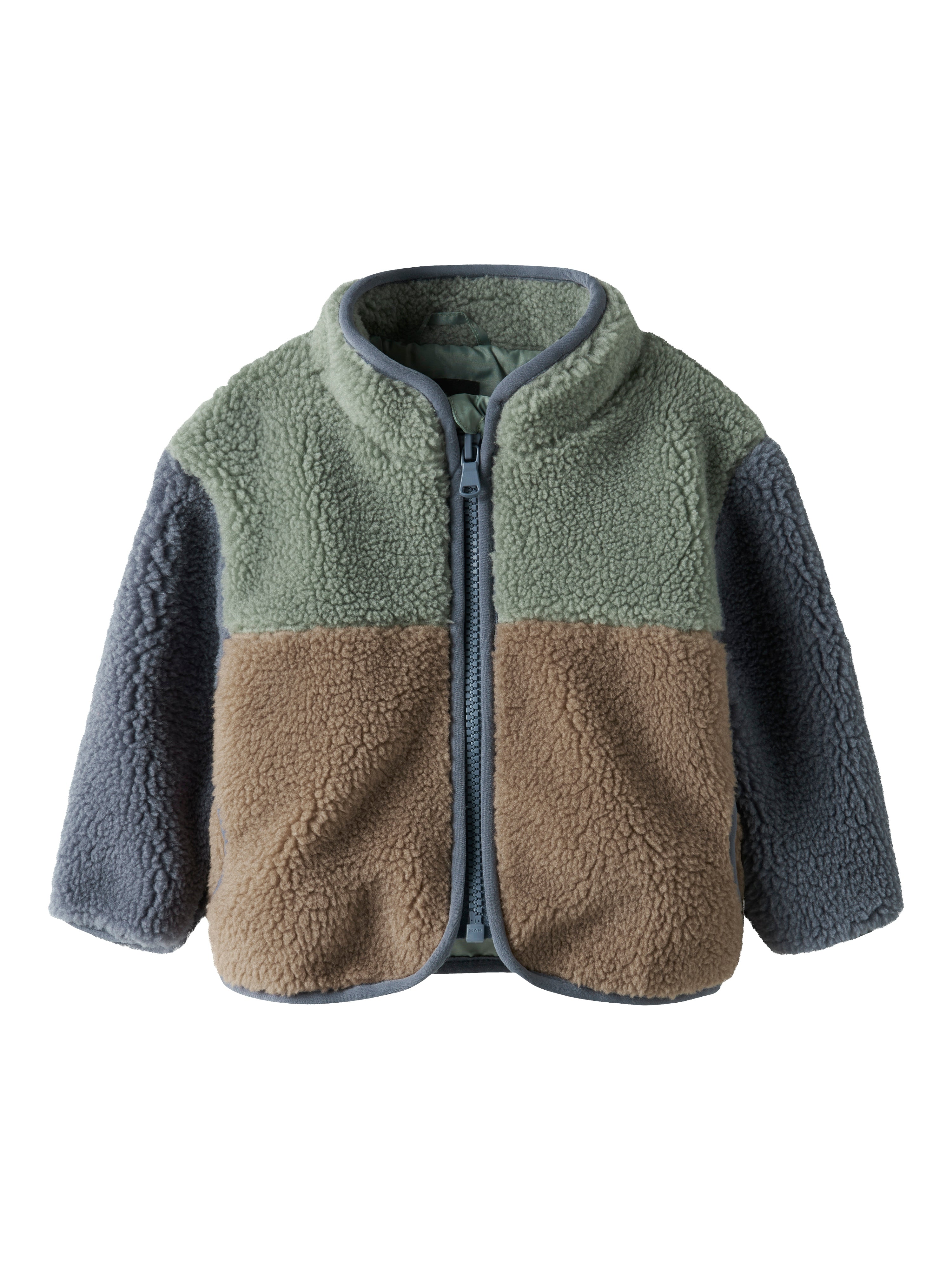 Name It Mimba Sherpa Jacket - Chinois Green -   Cm
