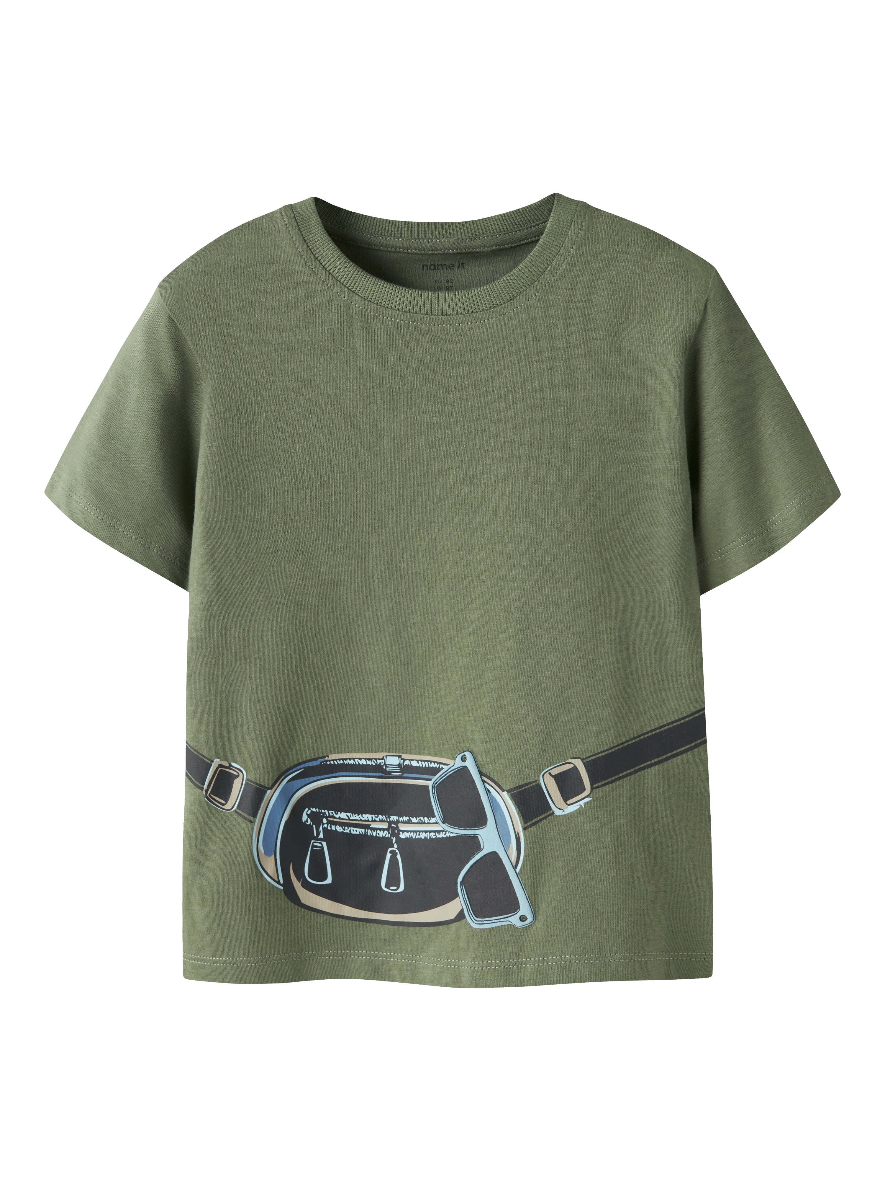 Name It Henni - Ss Reg Top - Olivine -   Cm