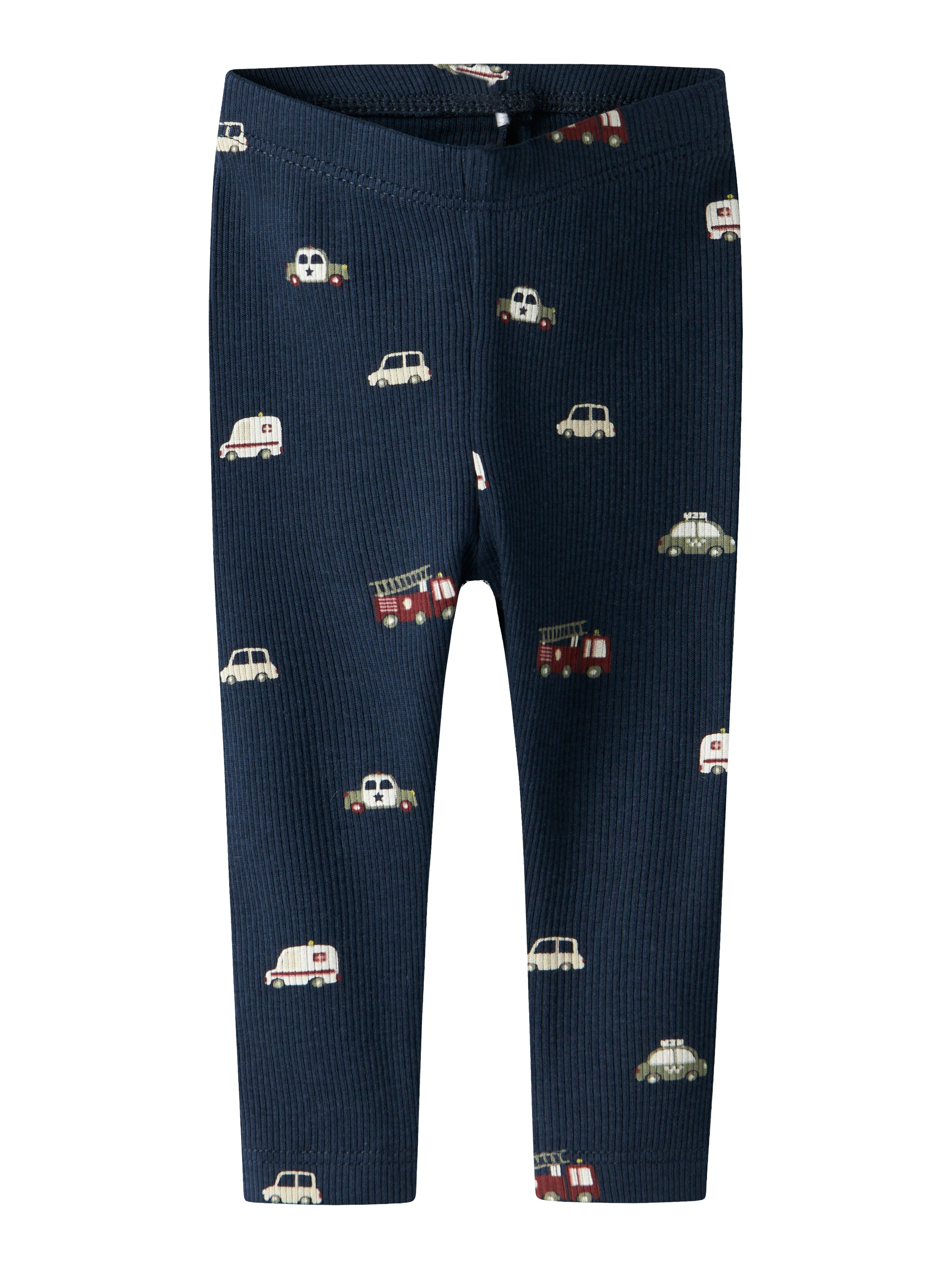 Name It Thue Leggings - Navy Blazer med Bil Design