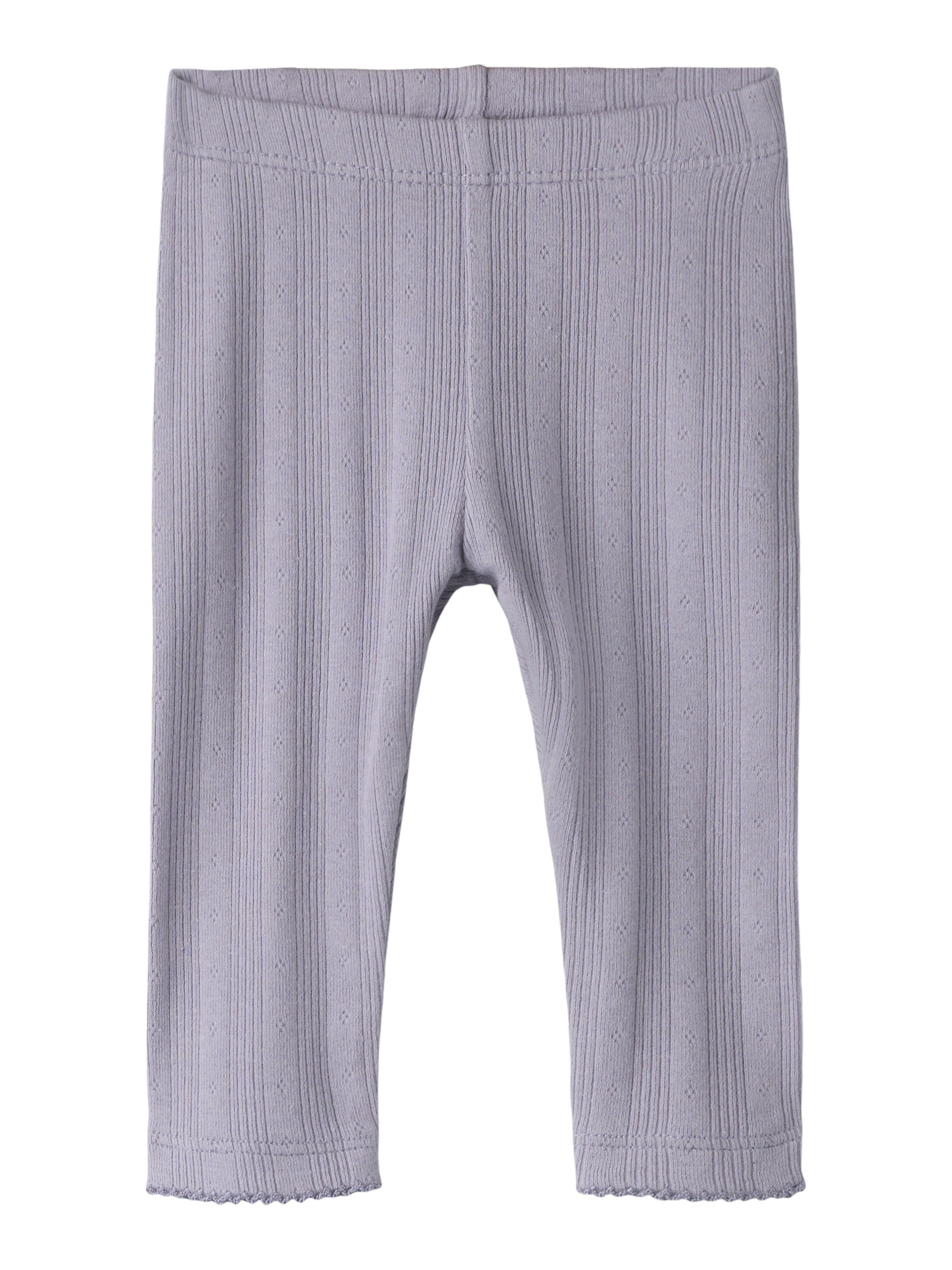 Name It Turbine Leggings - Lavendelgrå - Økologisk Kvalitet