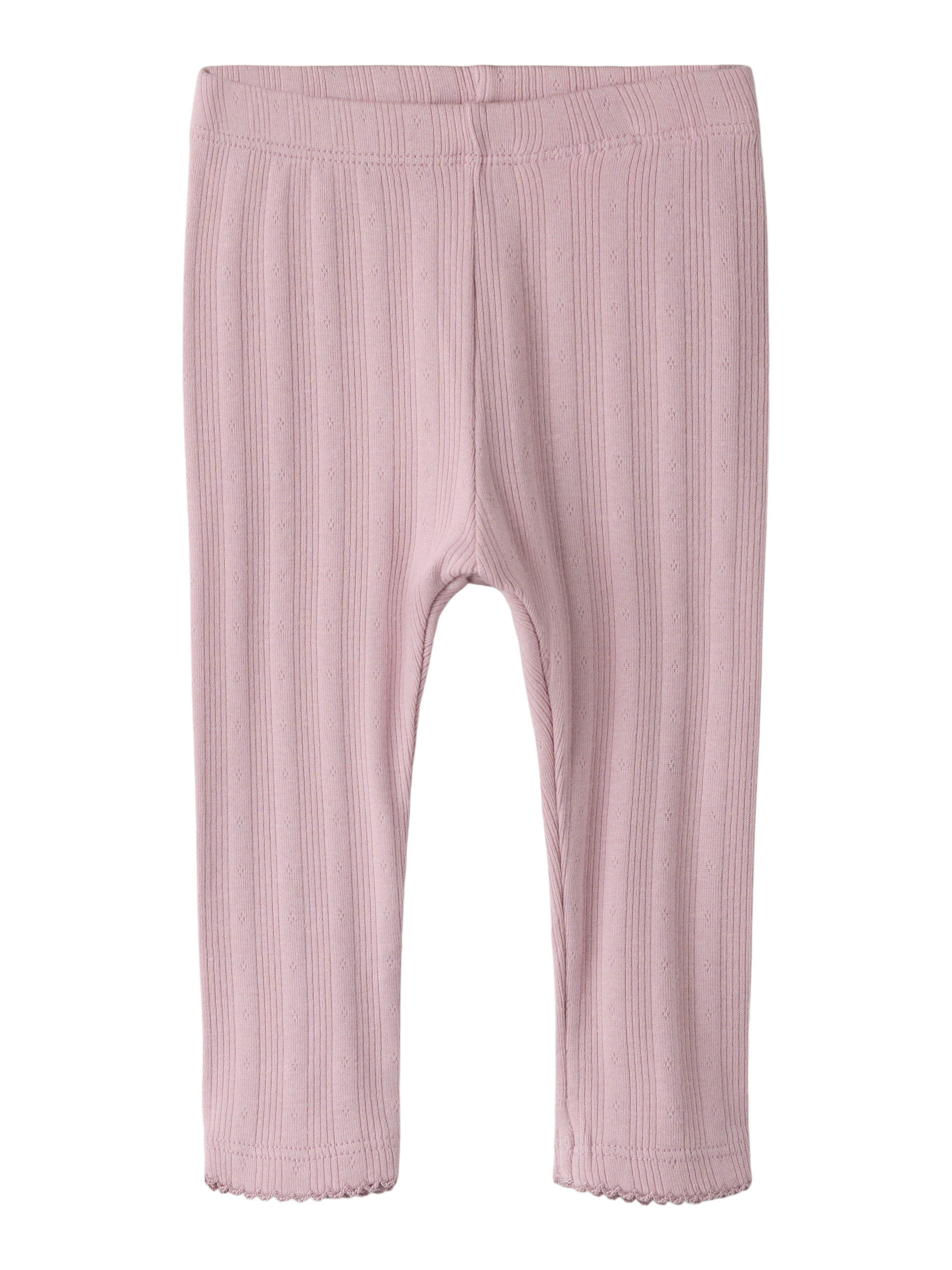Name It Turbine Leggings - Dawn Pink - Økologisk Kvalitet