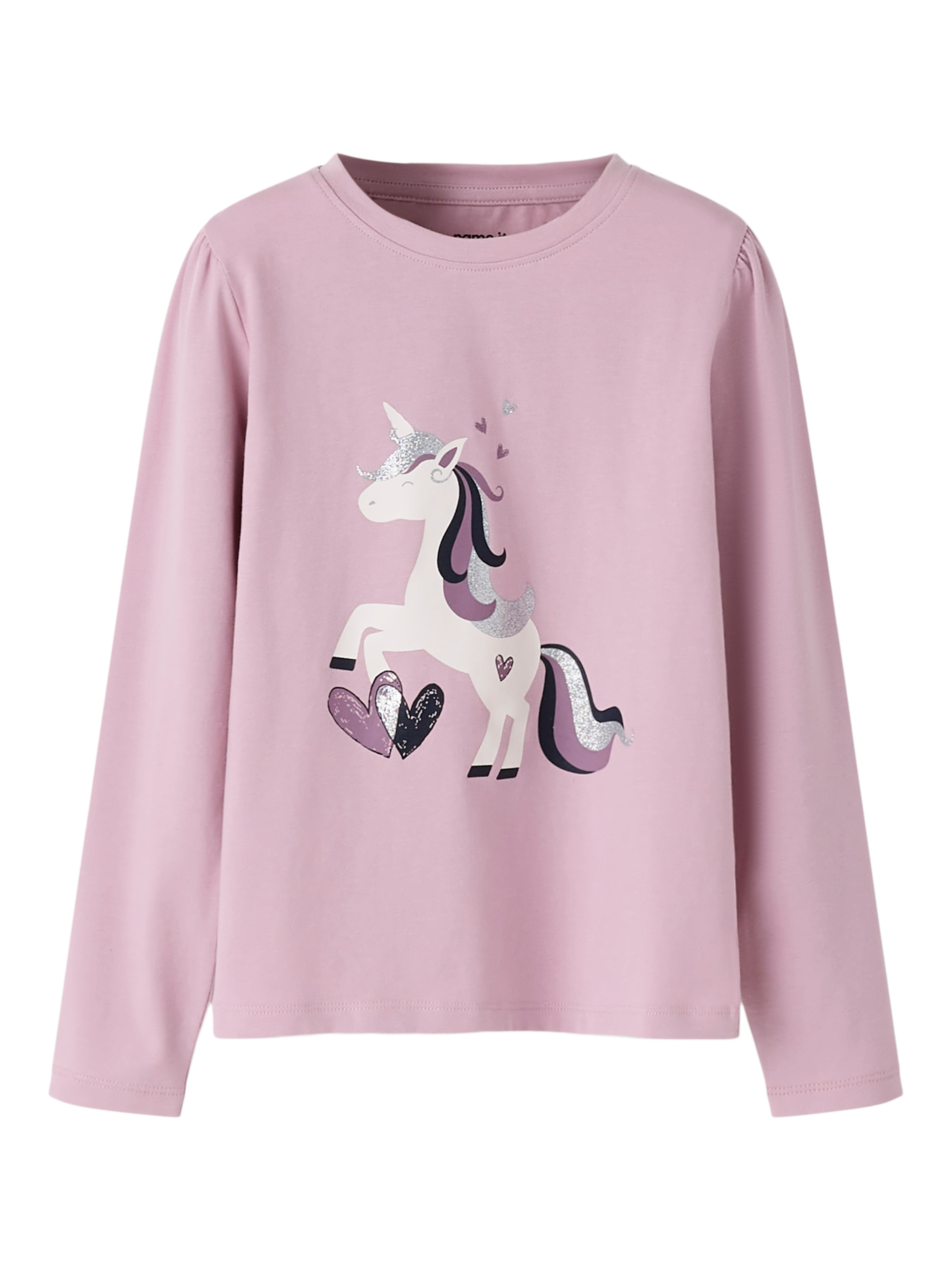 Name It Tearta Bluse med Enhjørning – Sødt Design i Pink