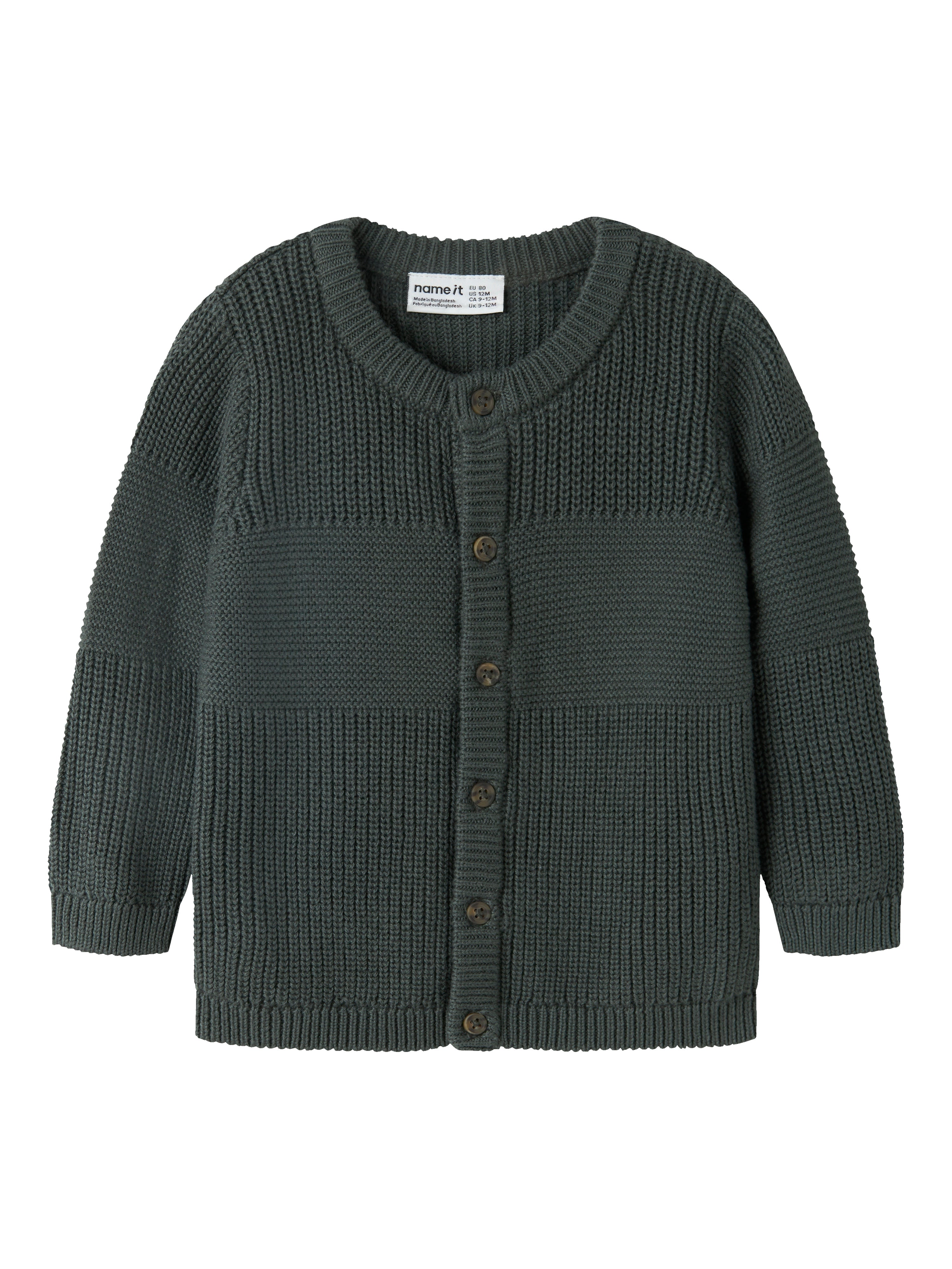 Name It Boys Knit Cardigan - Urban Chic -   Cm