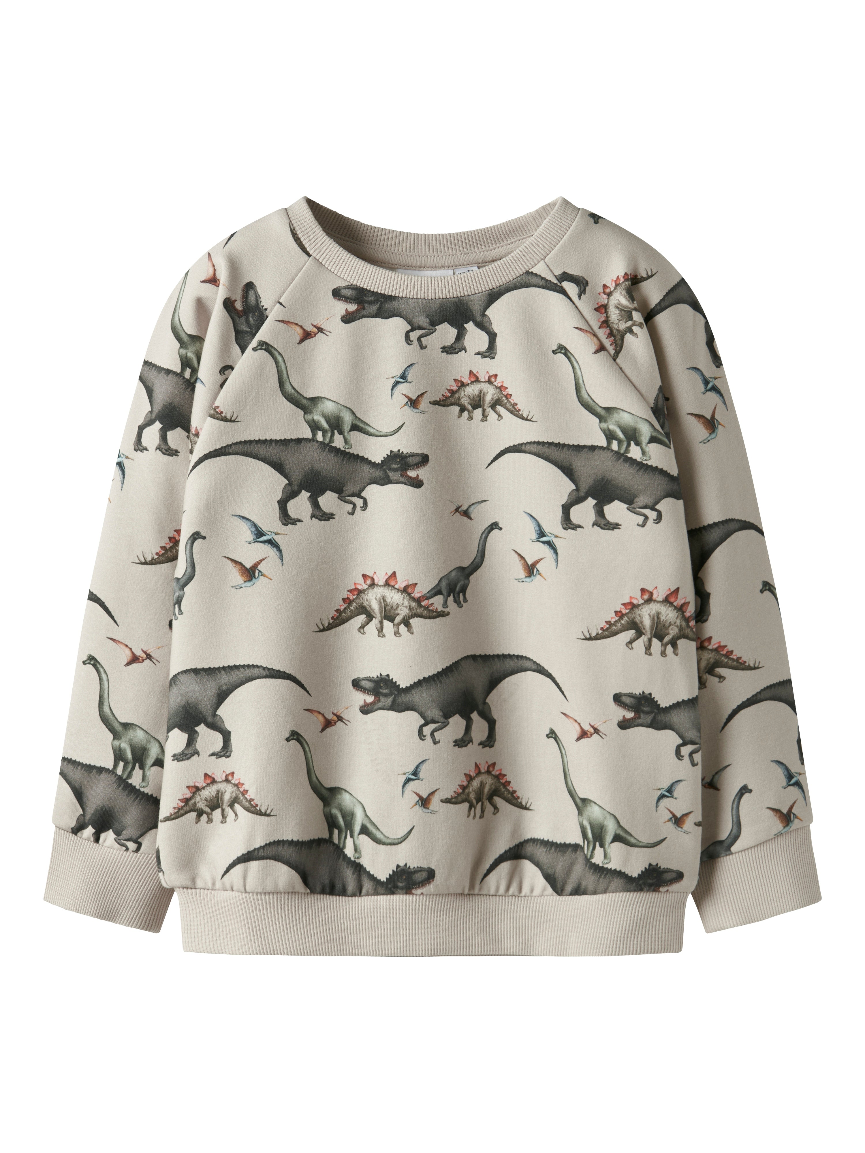 Name It Bertil Sweat Shirt - Pumice Stone -   Cm