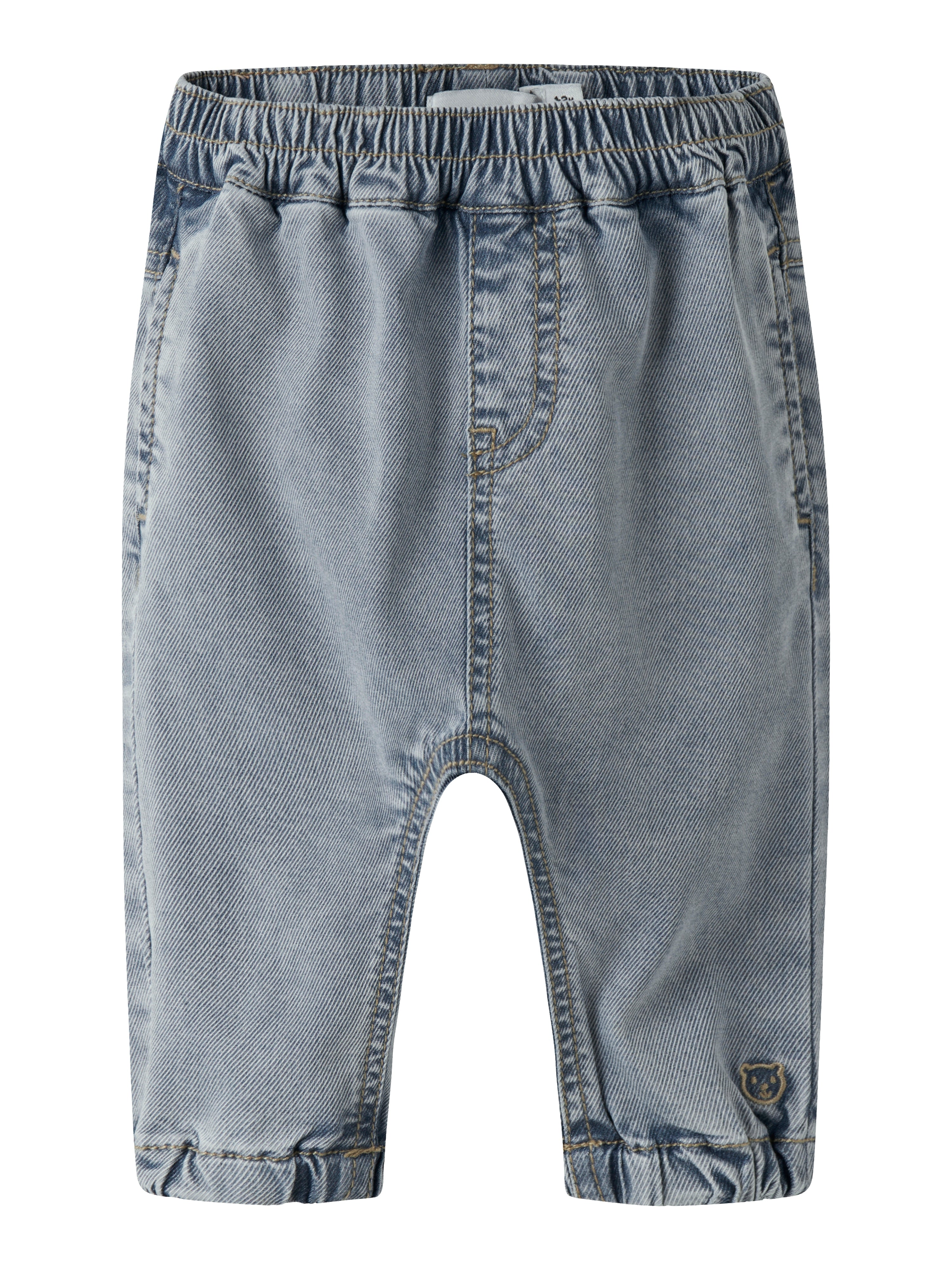 Name It Ben Bow Tap Jeans - Light Blue Denim -   Cm