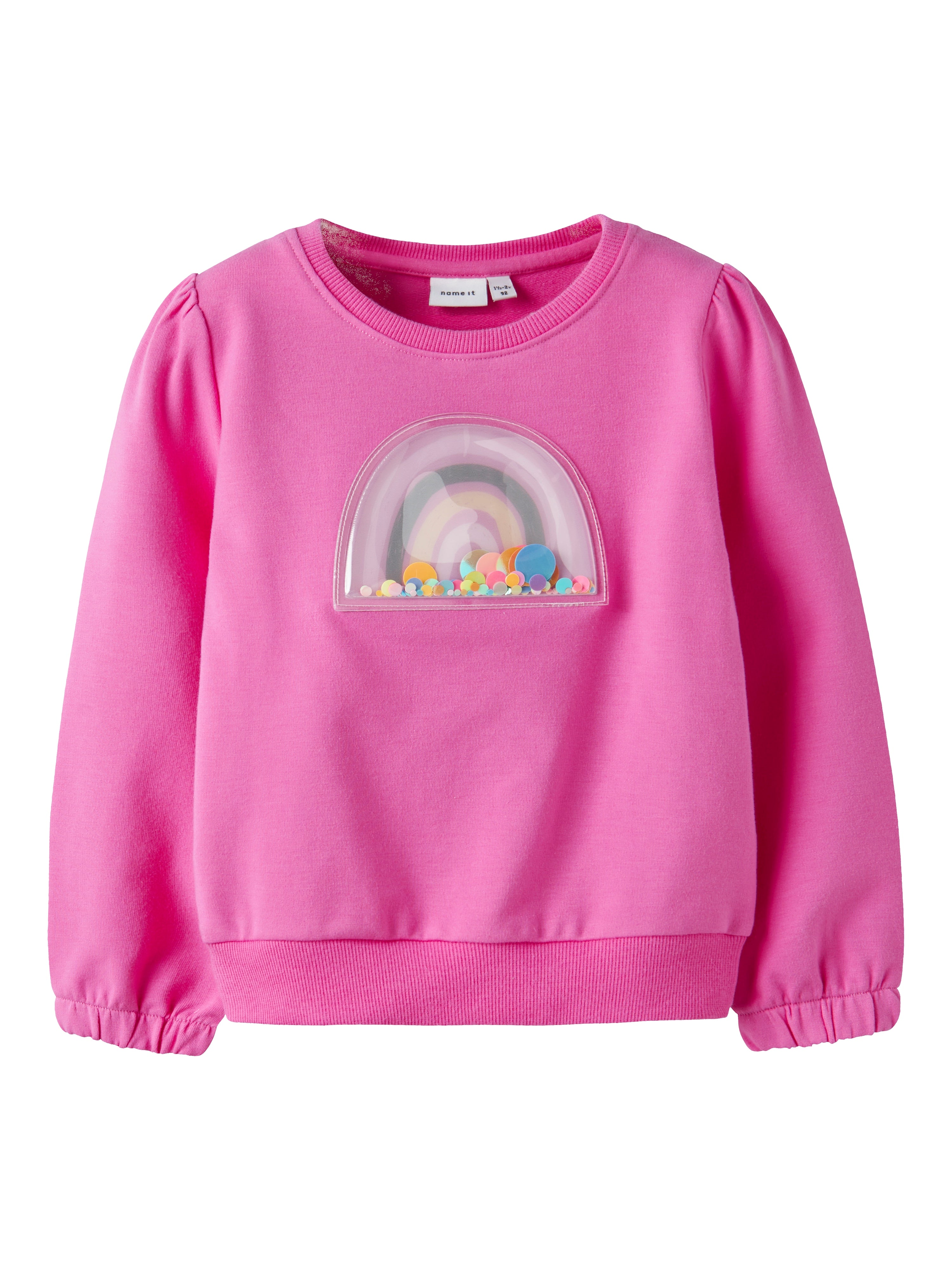 Name It Dottana Ls Sweat Shirt - Strawberry Moon -   Cm