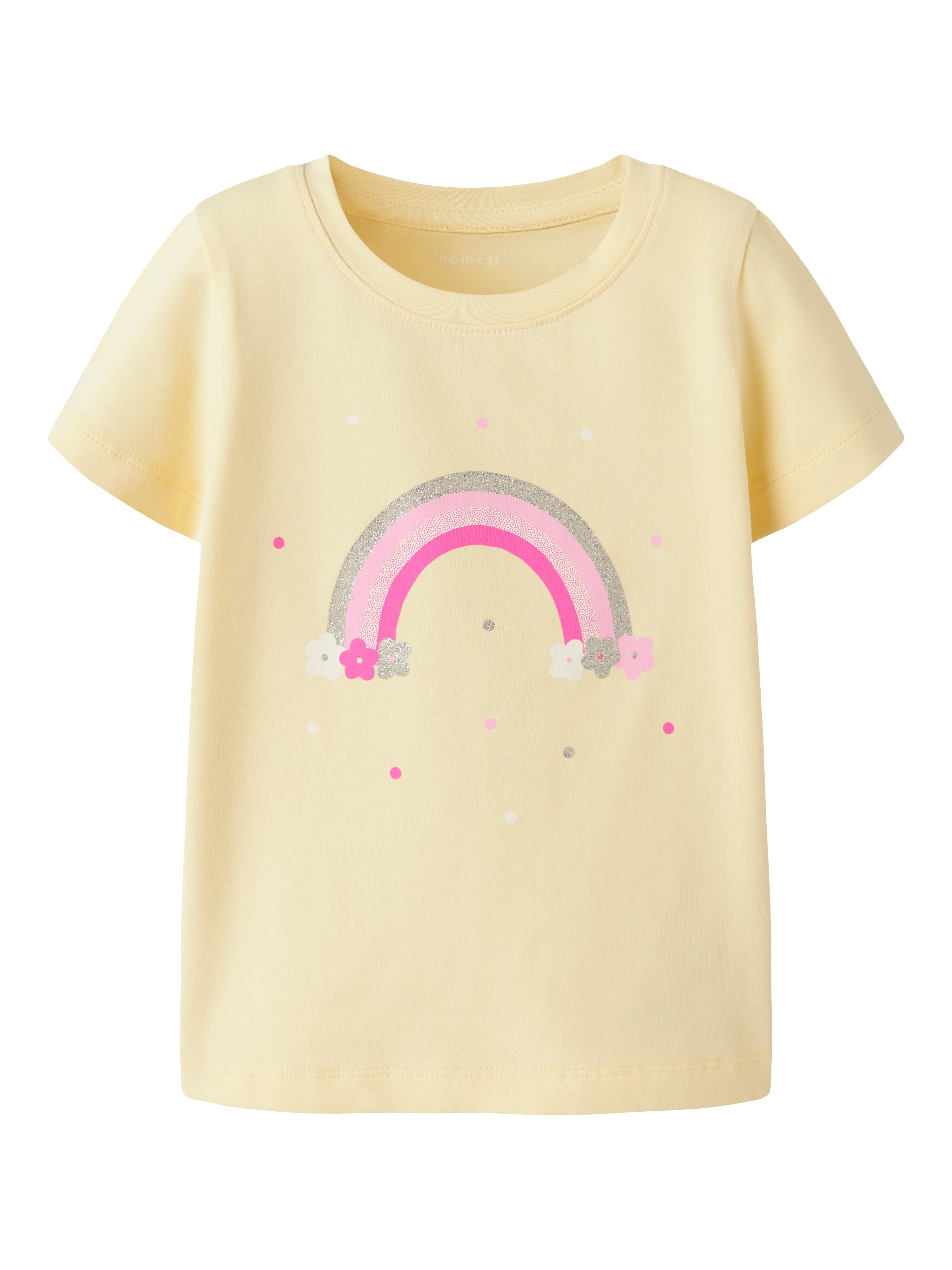 Name It Dottas Ss Top - Pear Sorbet -   Cm