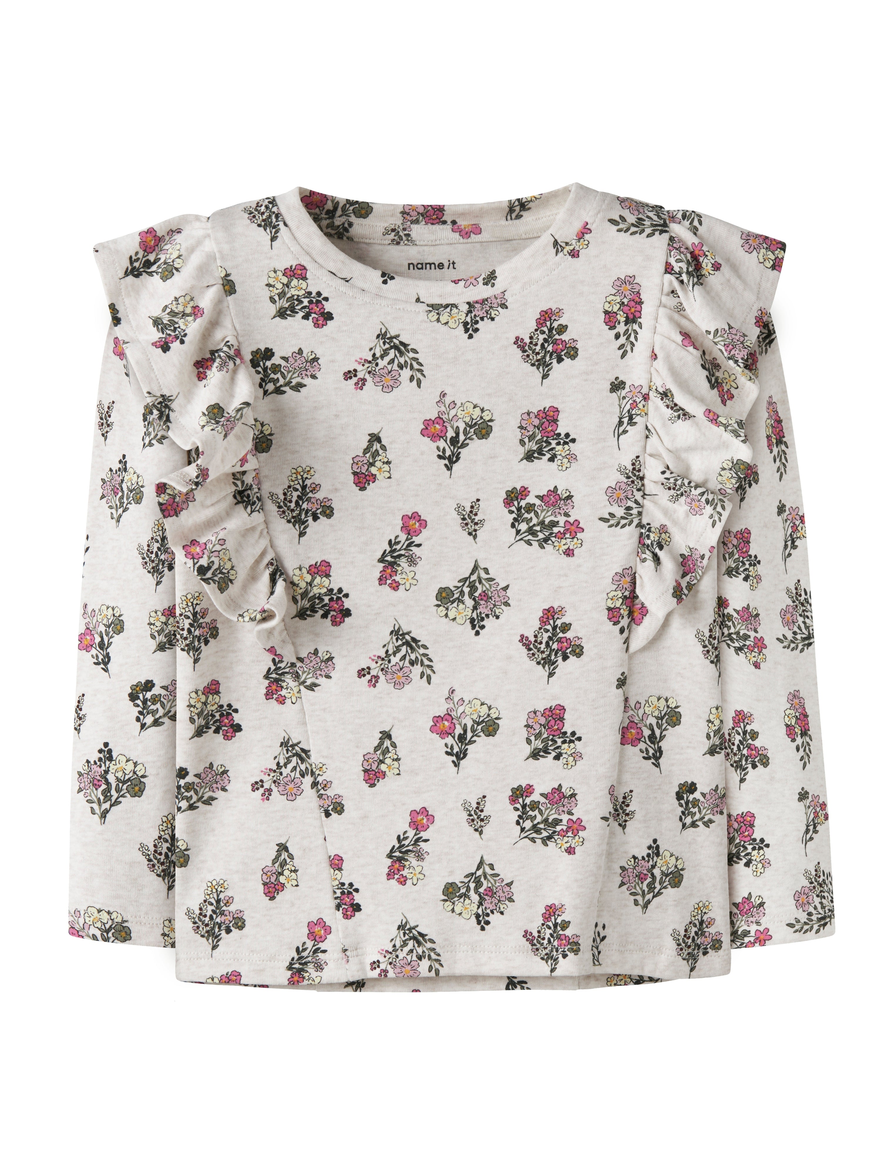 Name It Doritta Ls Top - Peyote Melange -   Cm