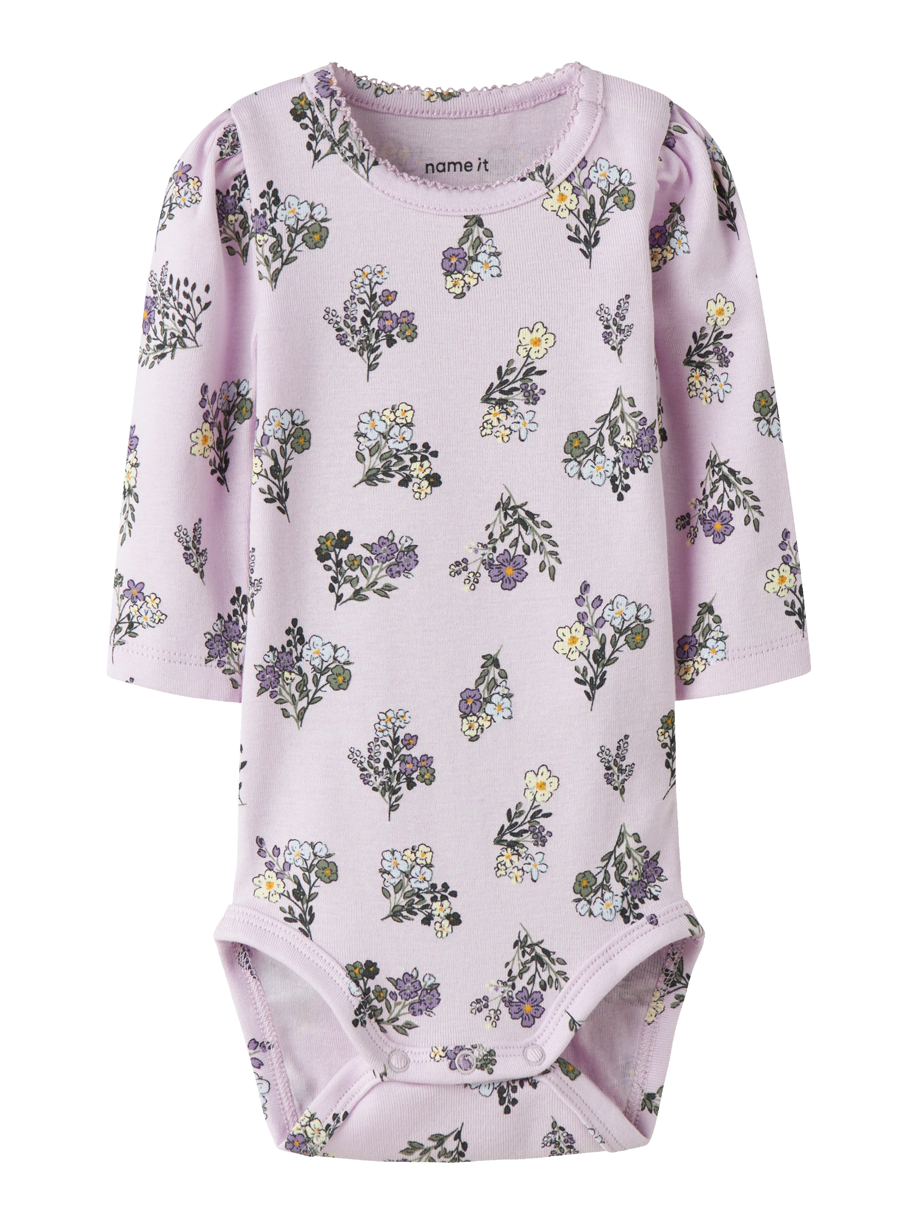 Name It Doritta Ls Body - Lavender Fog -   Cm