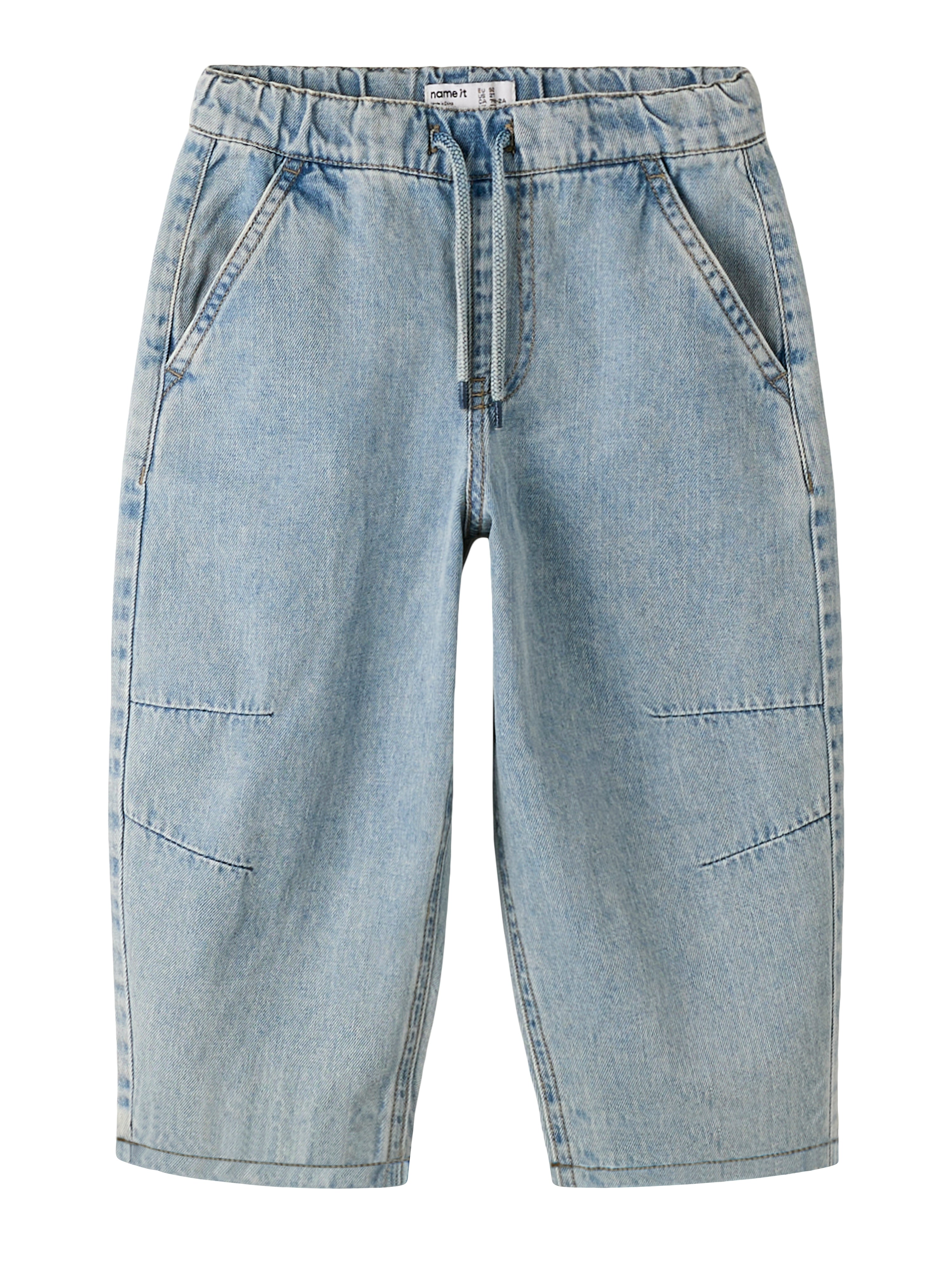 Name It Ben Jog Barrel Jeans - Light Blue Denim -   Cm