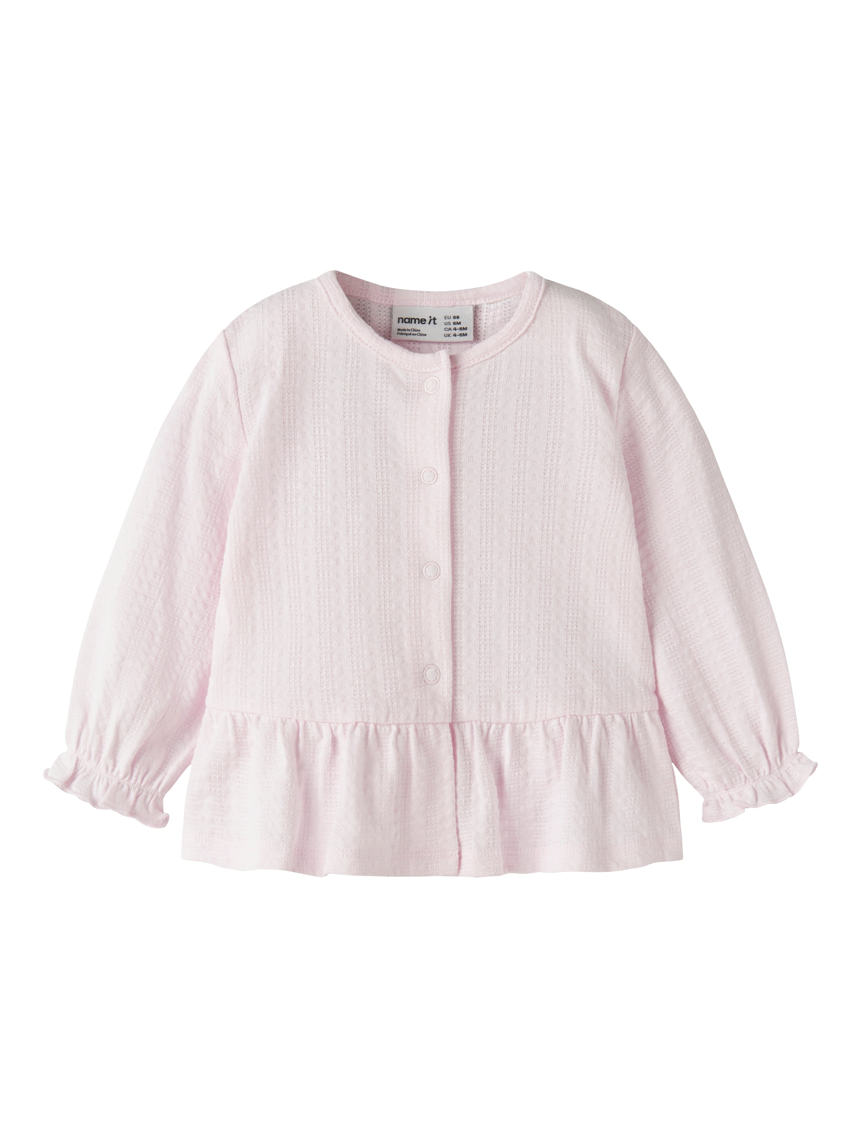 Name It Free Cardigan - Cradle Pink -   Cm