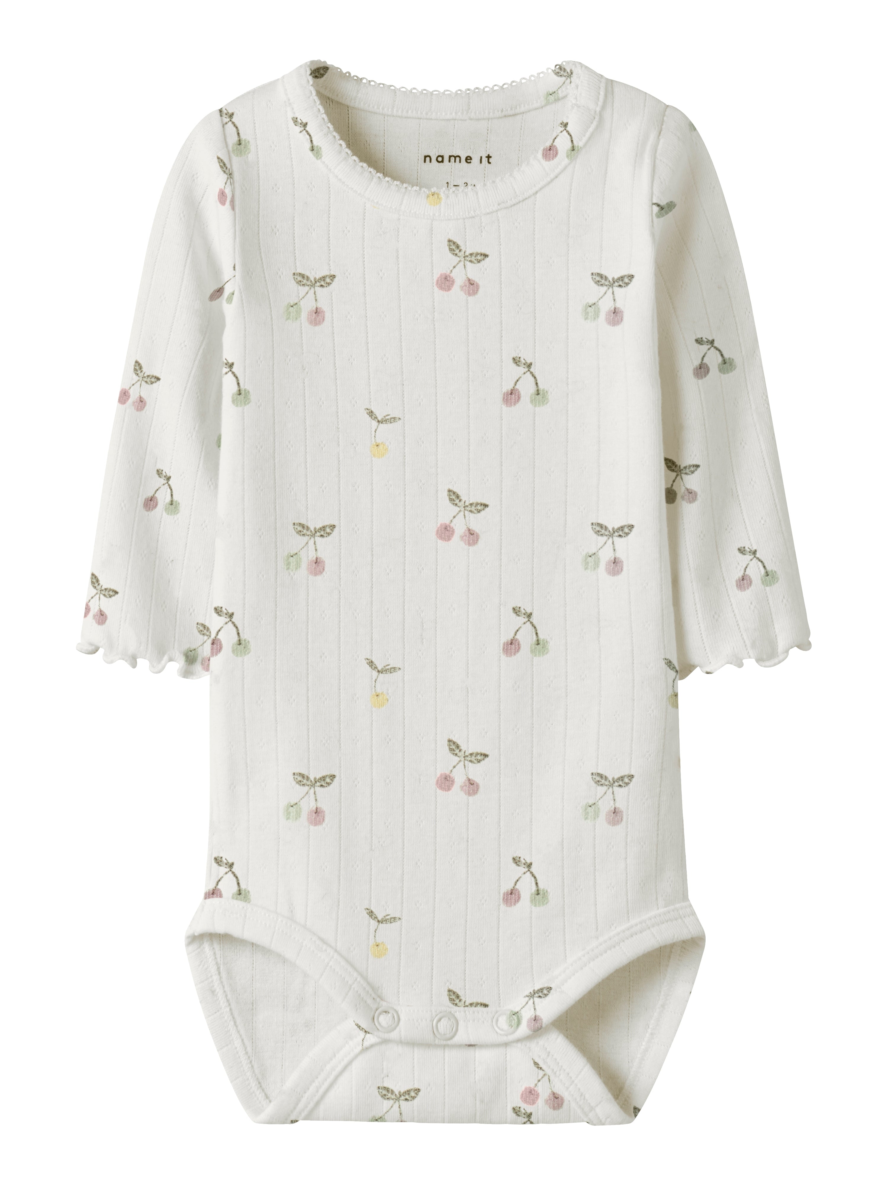 Name It Ficherry Ls Body - Cloud Dancer -   Cm