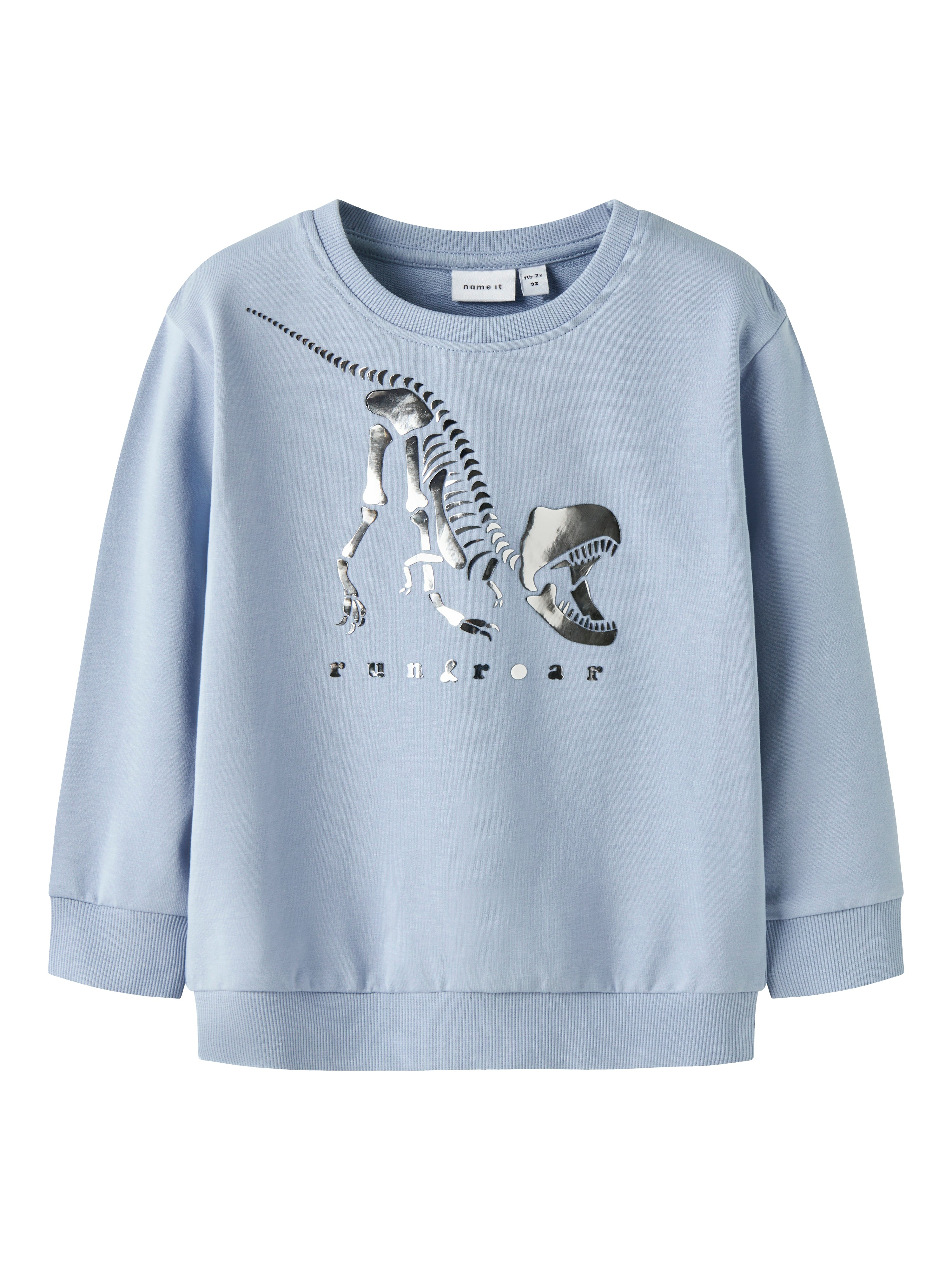 Name It Finn Sweat Shirt - Blue Fog -   Cm