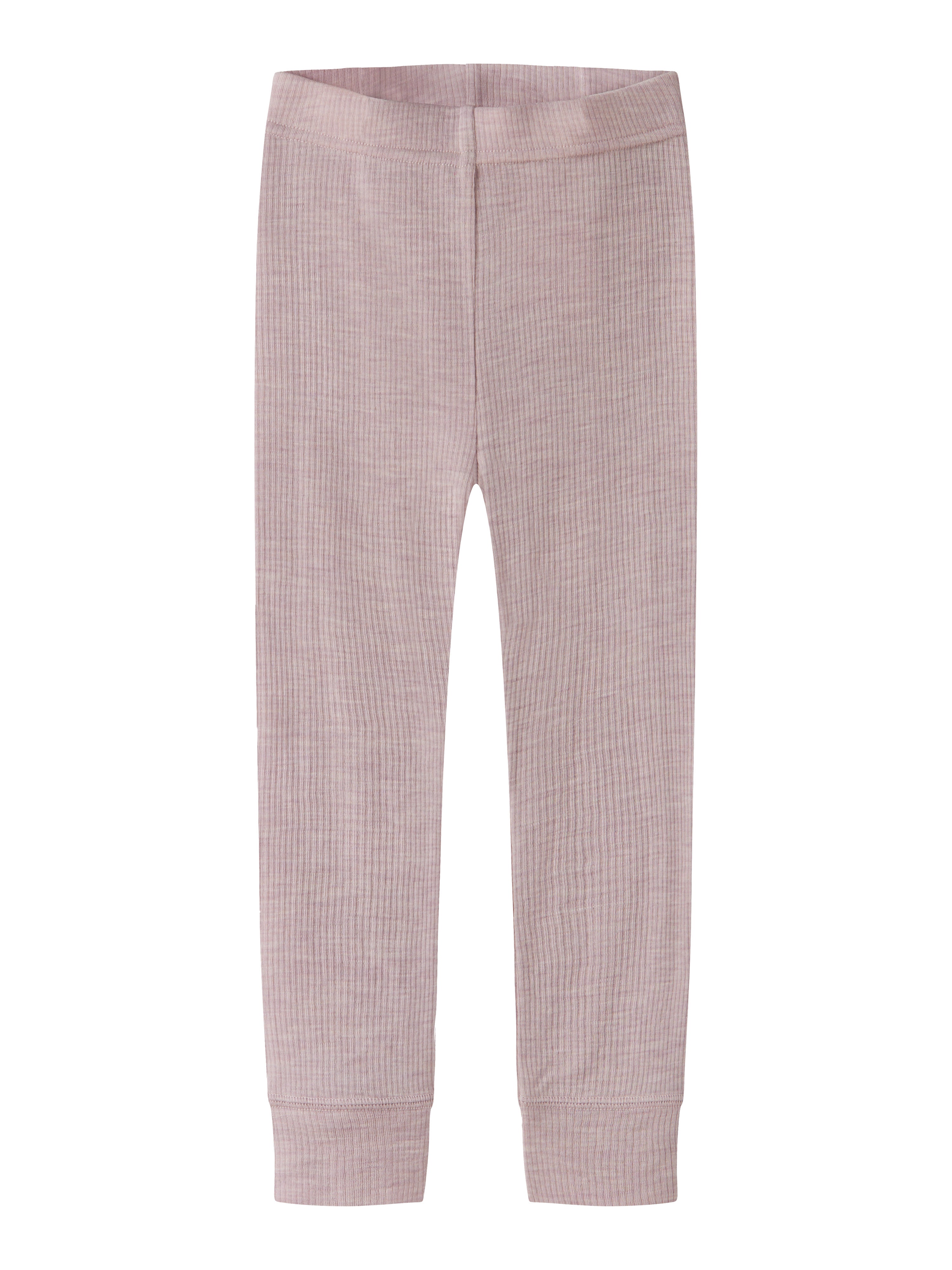 Name It Wax - Wool Rib Legging - Violet Ice -   Cm
