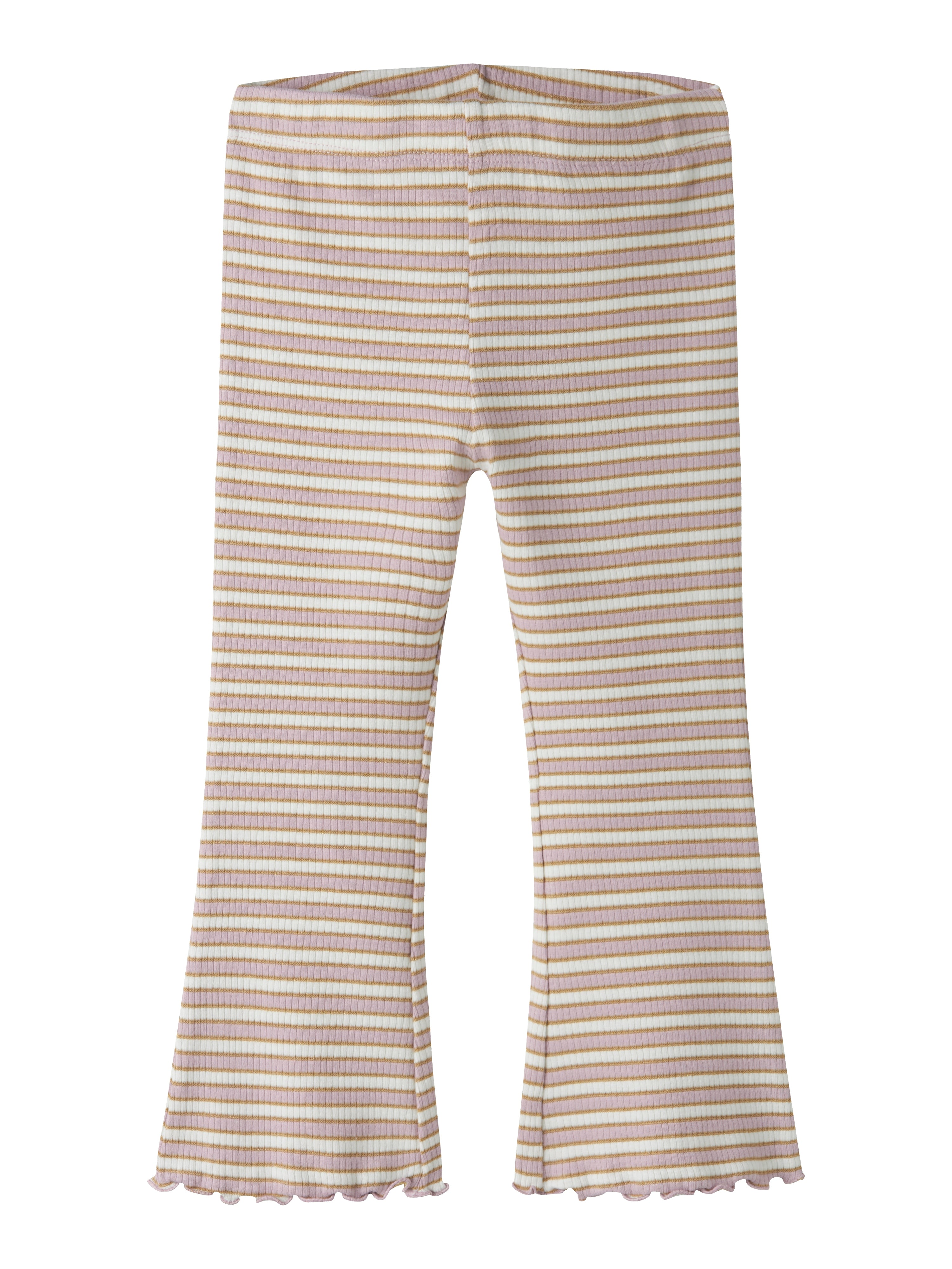 Name It Taias Flared Bukser - Dawn Pink - Leggings til Piger