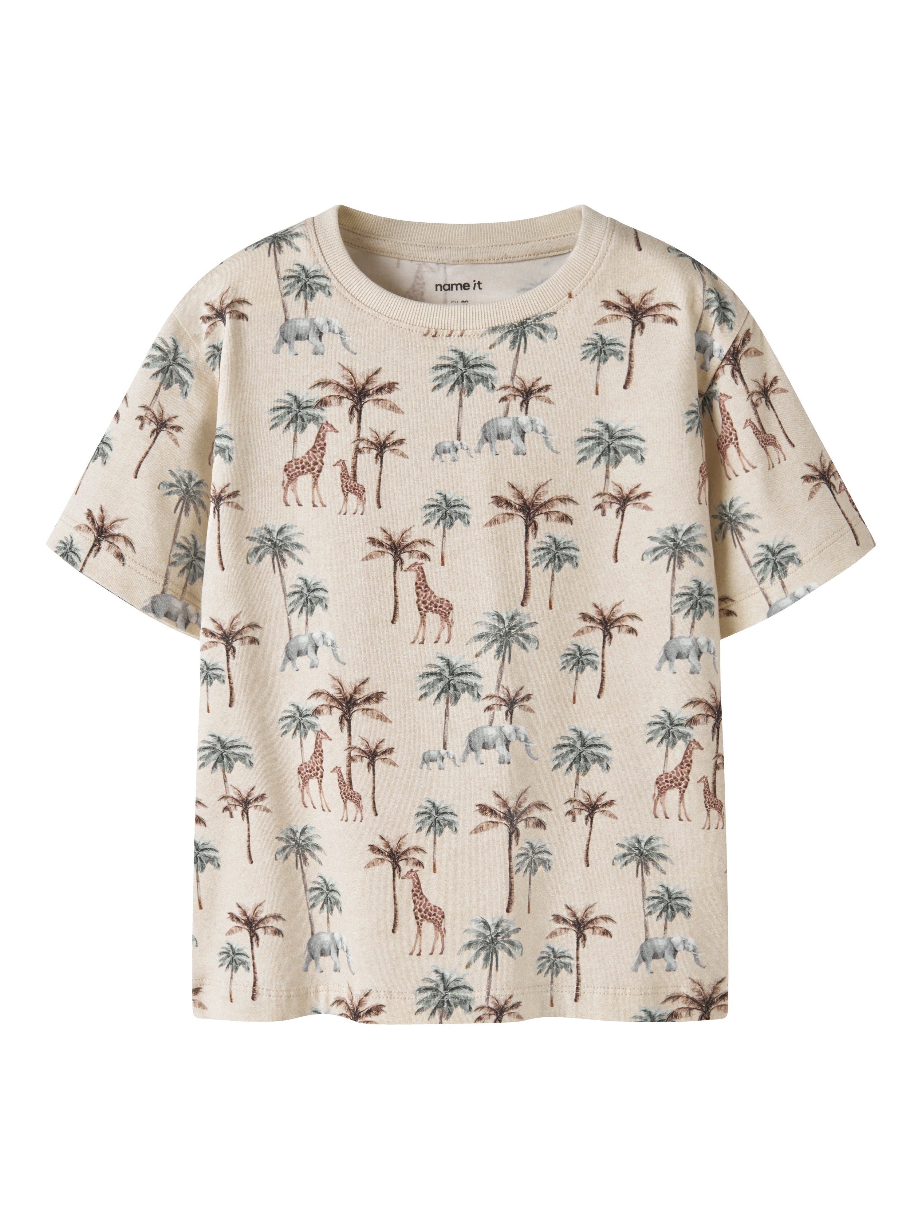 Name It Henry - Ss Top - Peyote Melange -   Cm