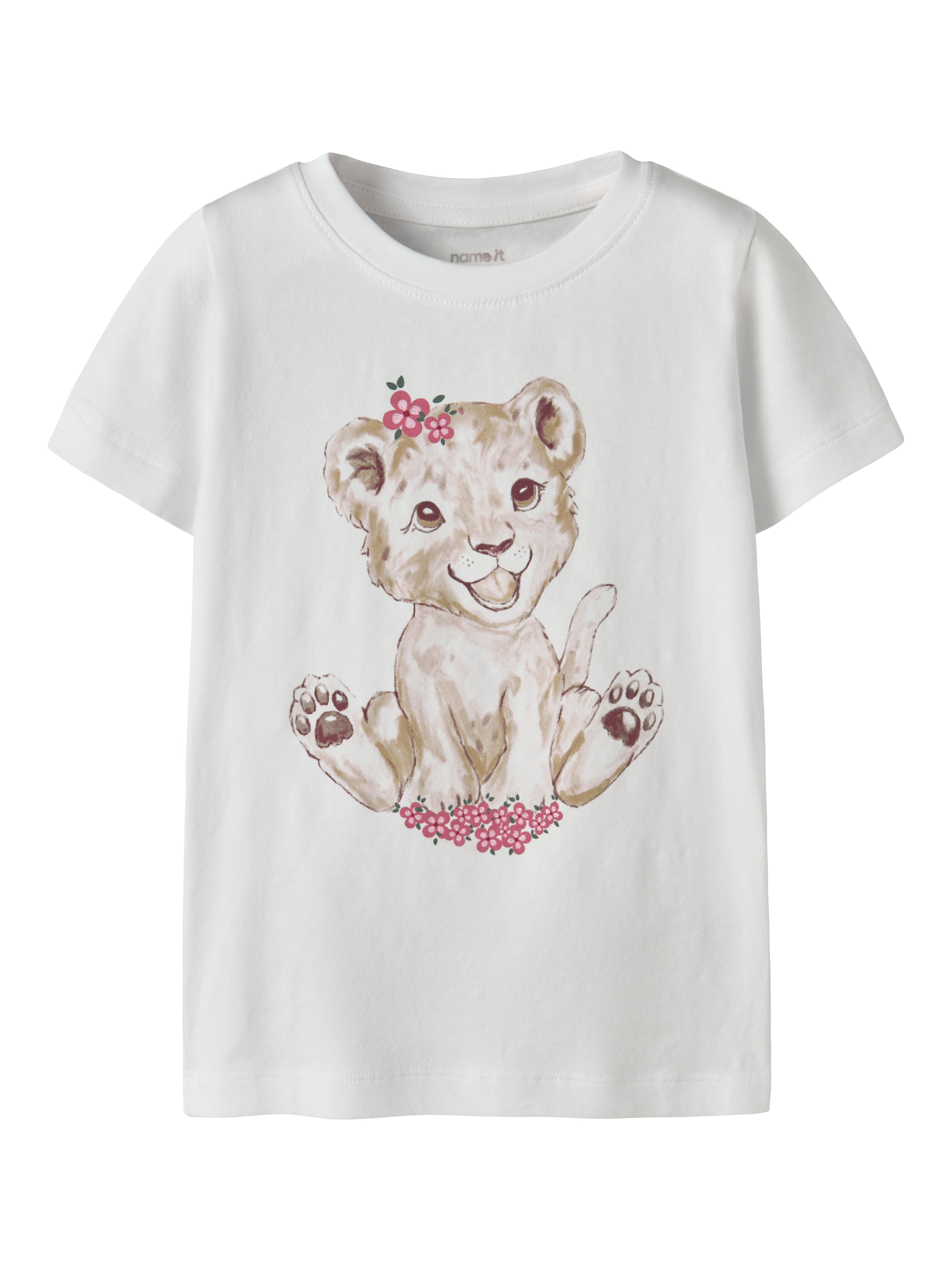 Name It Herta Ss Top - Bright White -   Cm