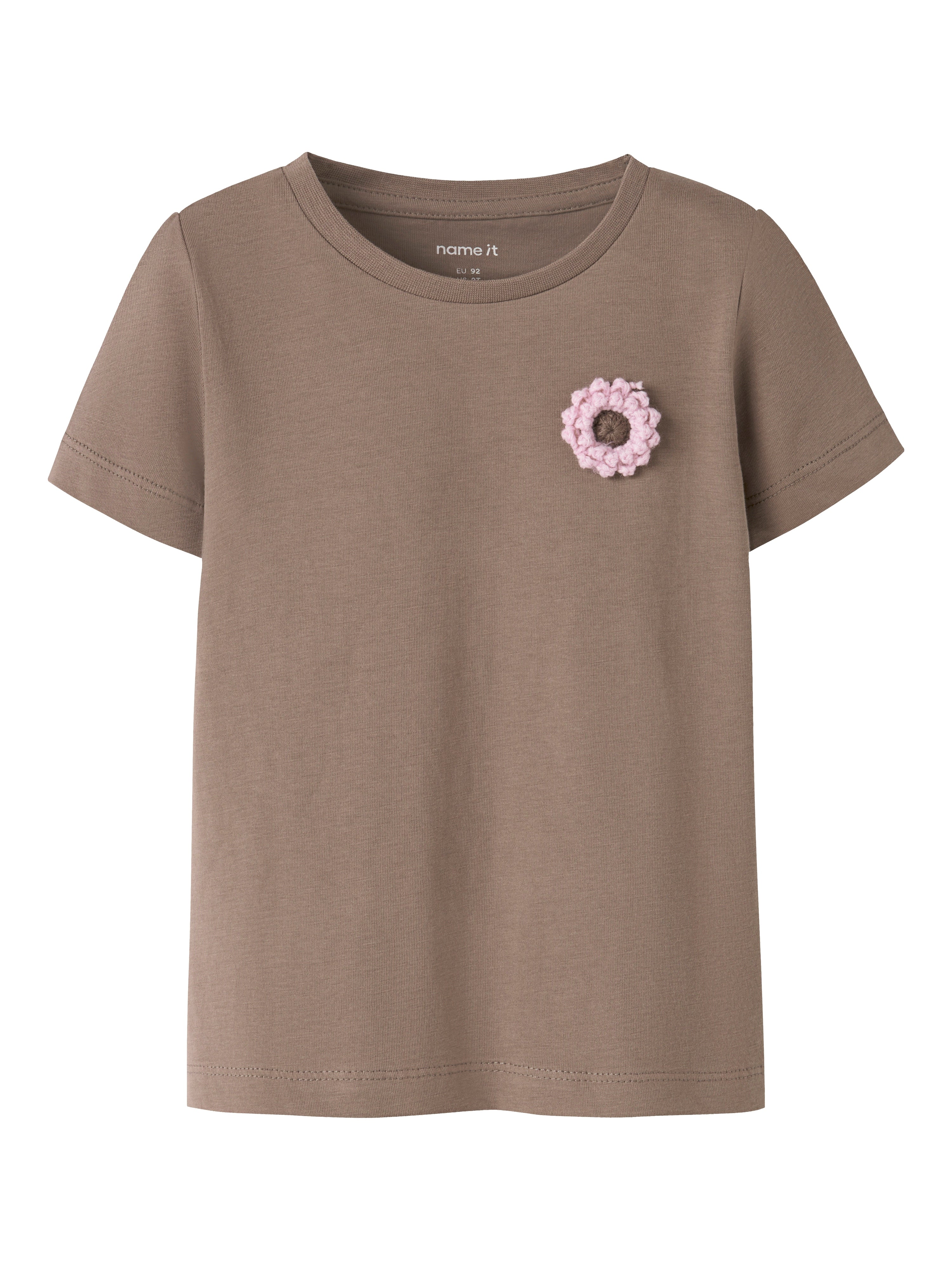 Name It Humaria Ss Top - Brown Lentil -   Cm