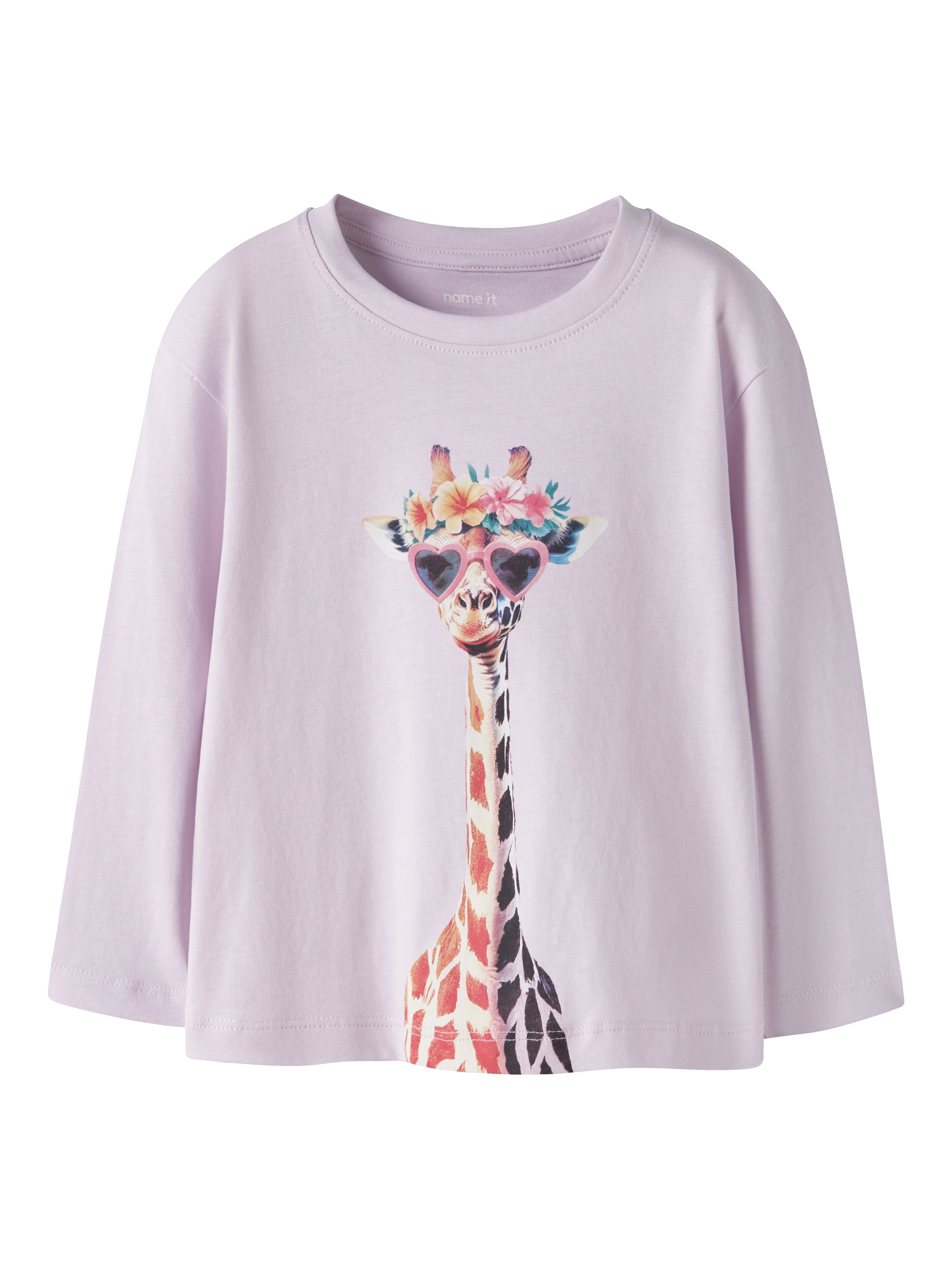 Name It Votea Ls Top - Lavender Fog -   Cm