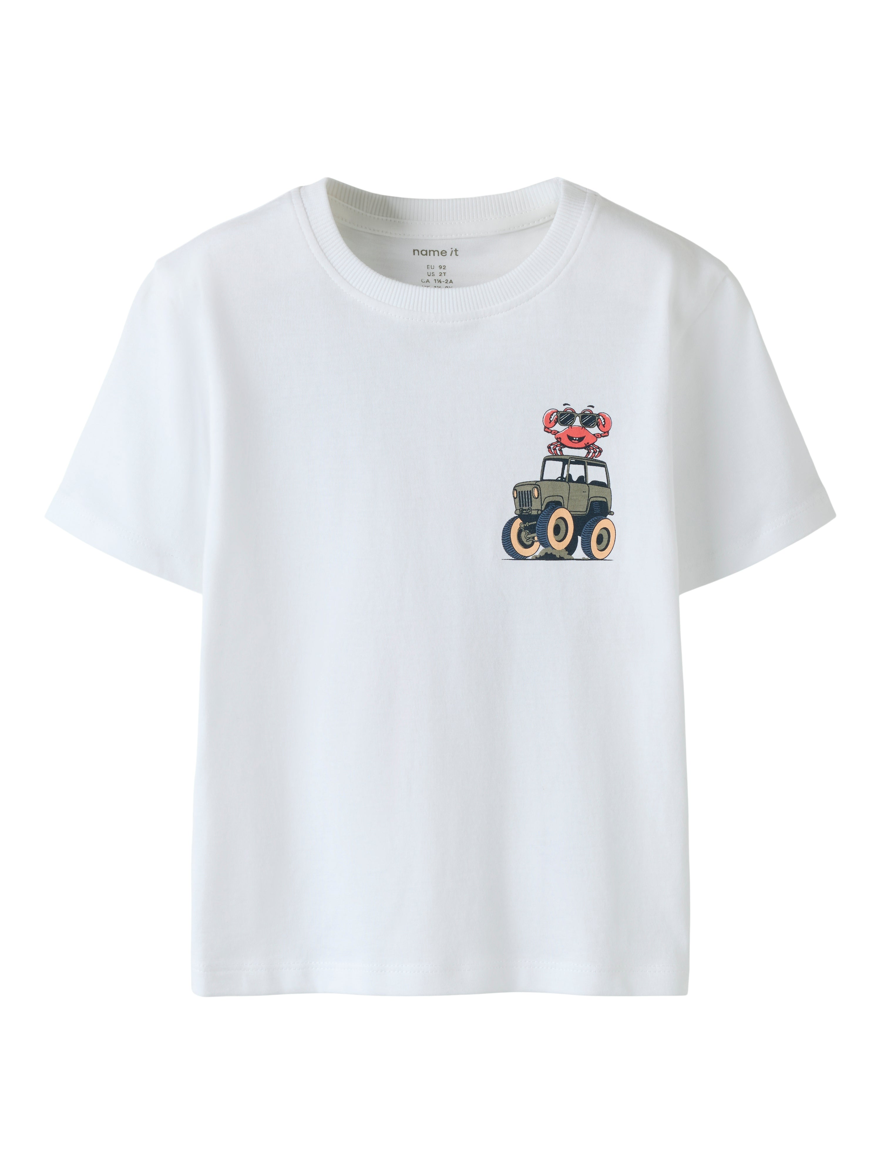 Name It Velix Ss Top - Bright White -   Cm