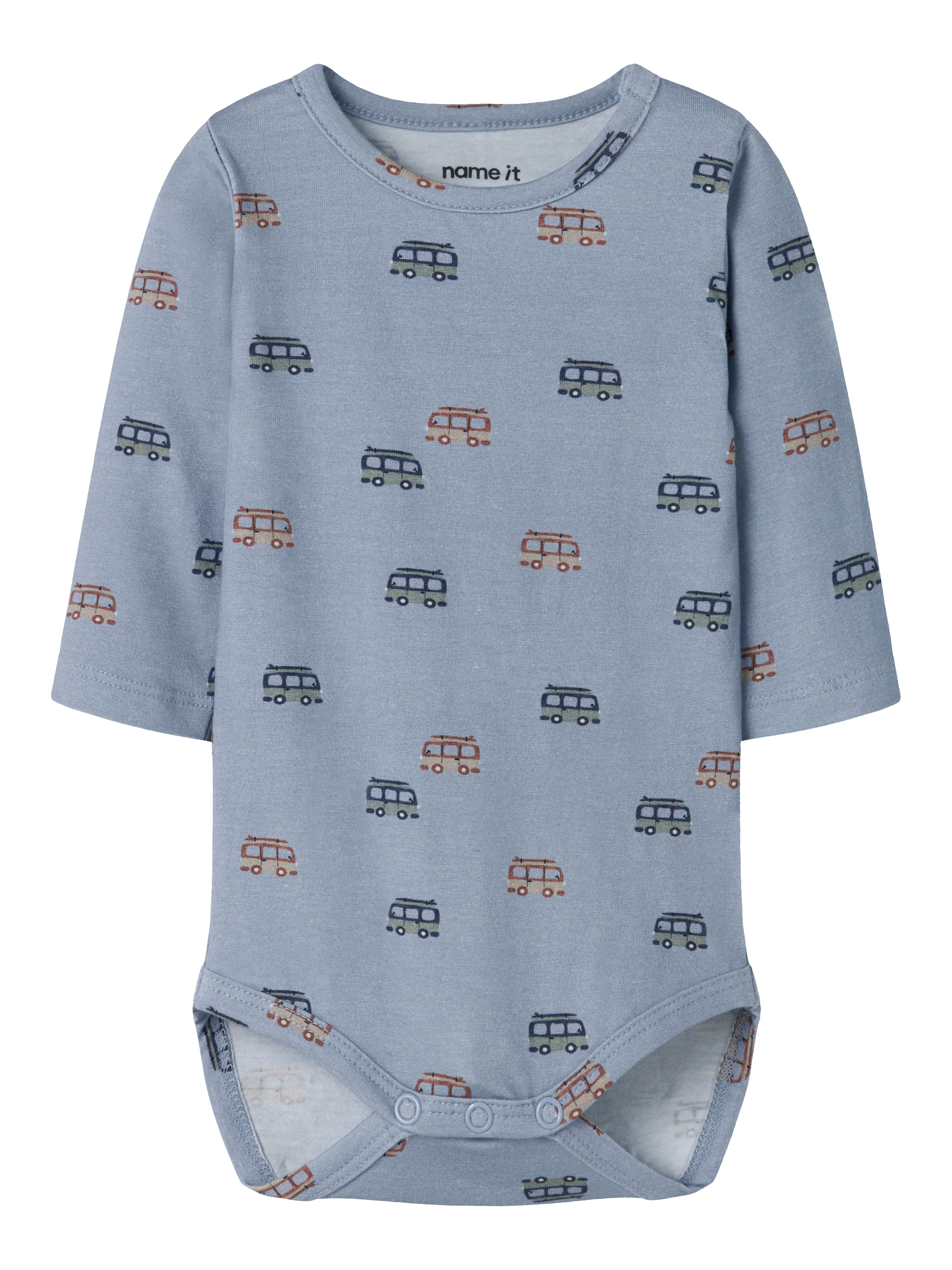 Name It Jamie - Ls Body - Blue Fog -   Cm