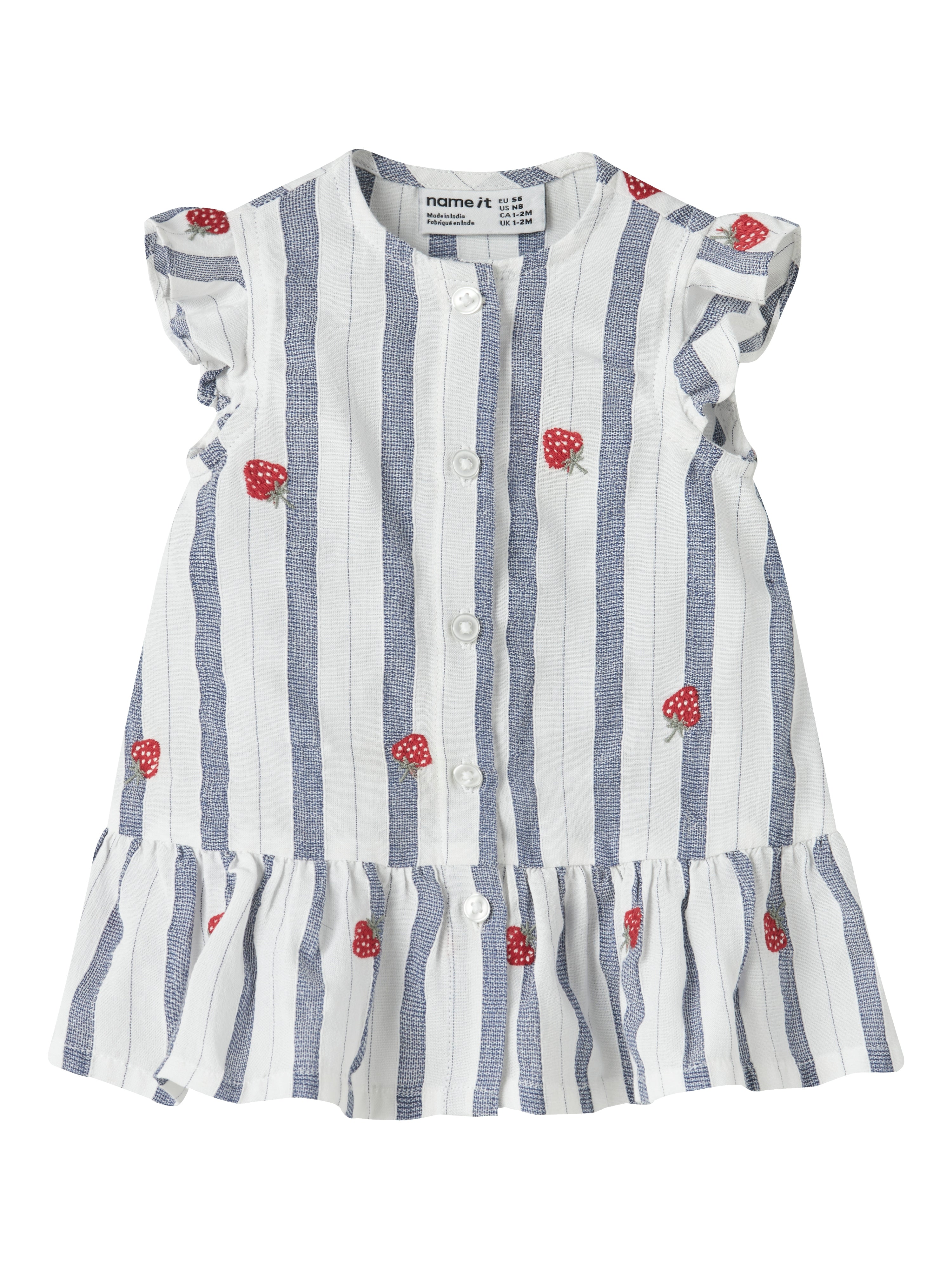 Name It Jelena - Ss Dress - Purple Impression -   Cm