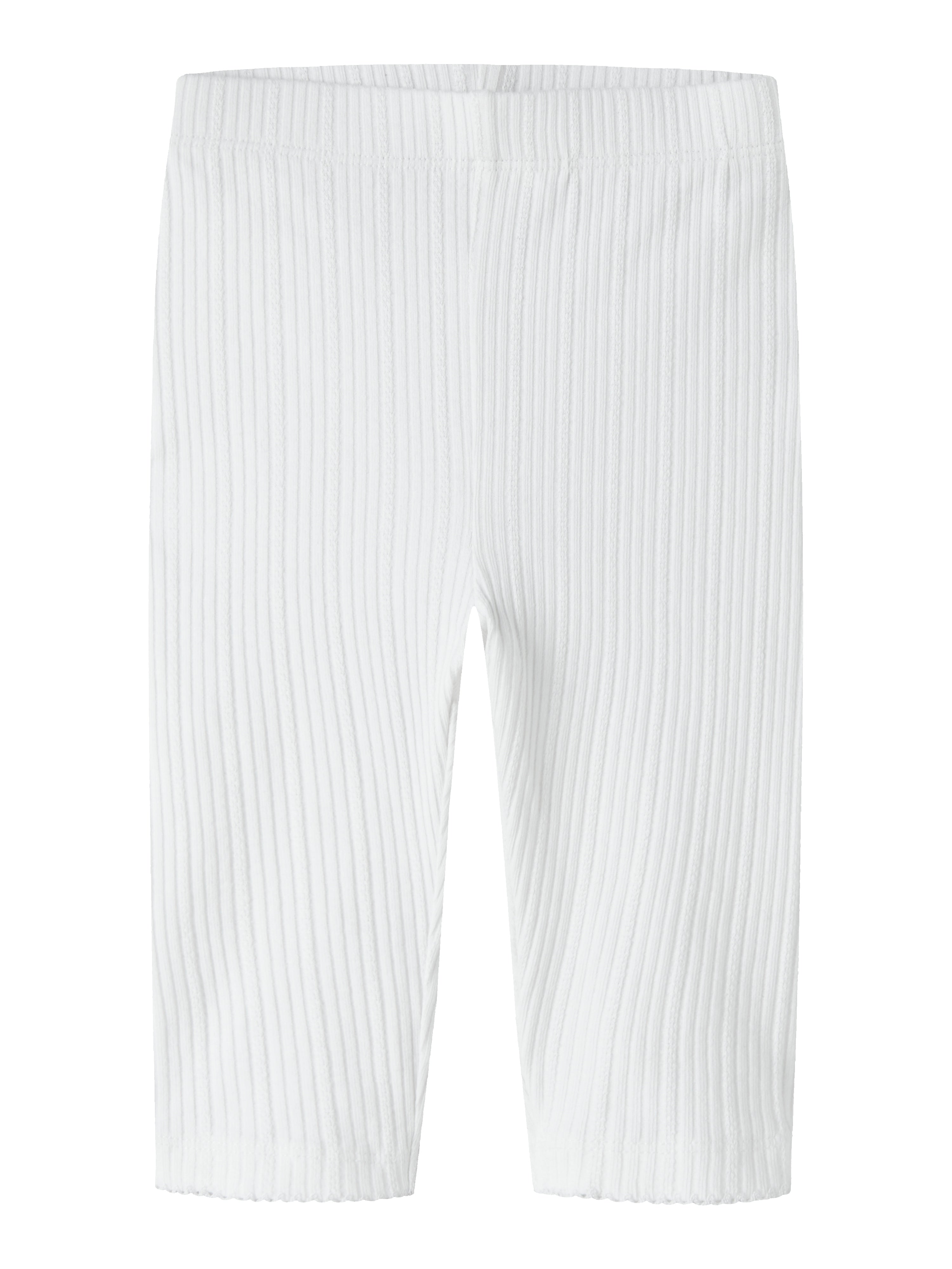 Name It Judy - Capri Slim Leggings - Bright White -   Cm