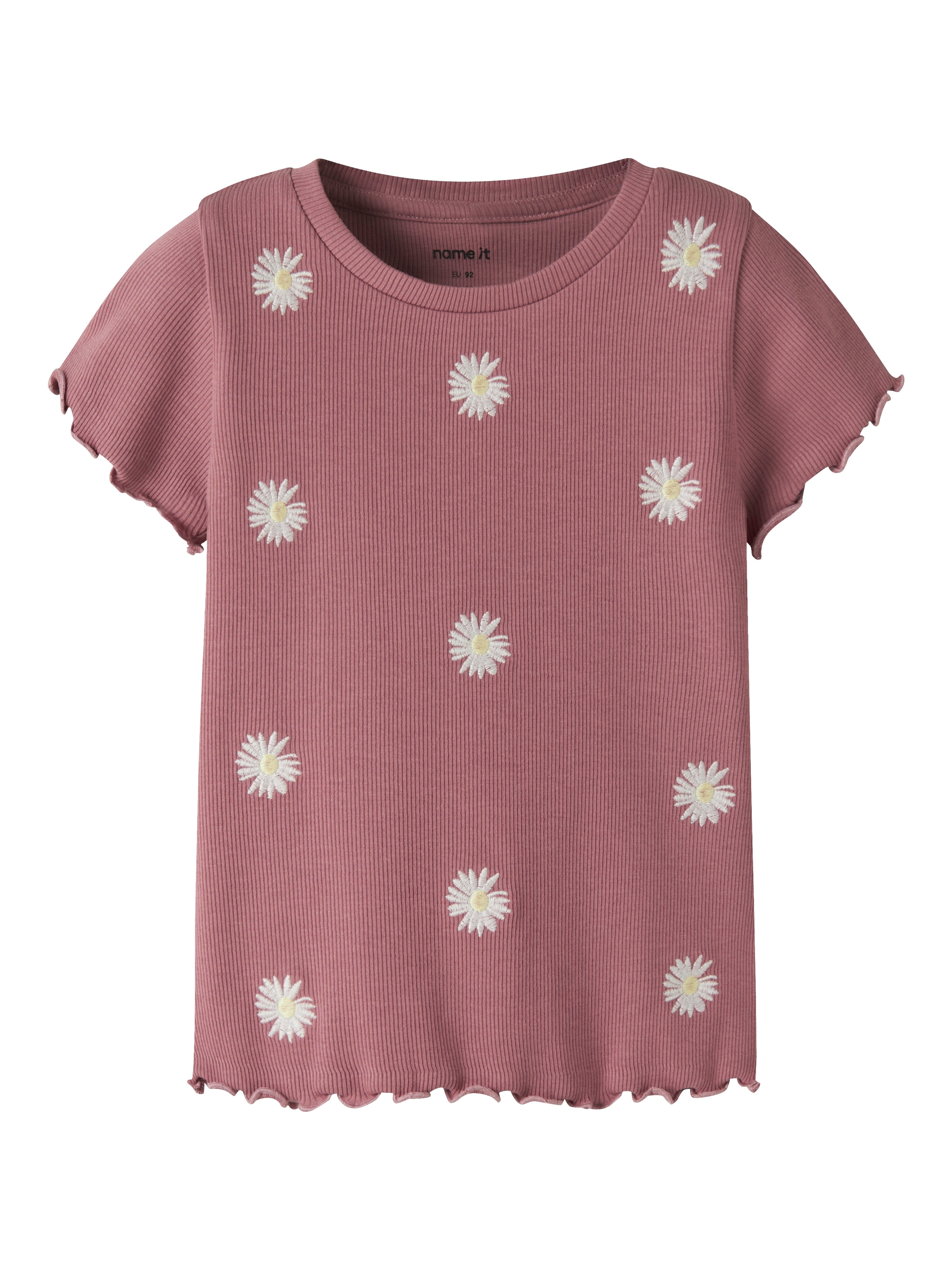 Name It Jolemo - Ss Slim Top - Mesa Rose -   Cm