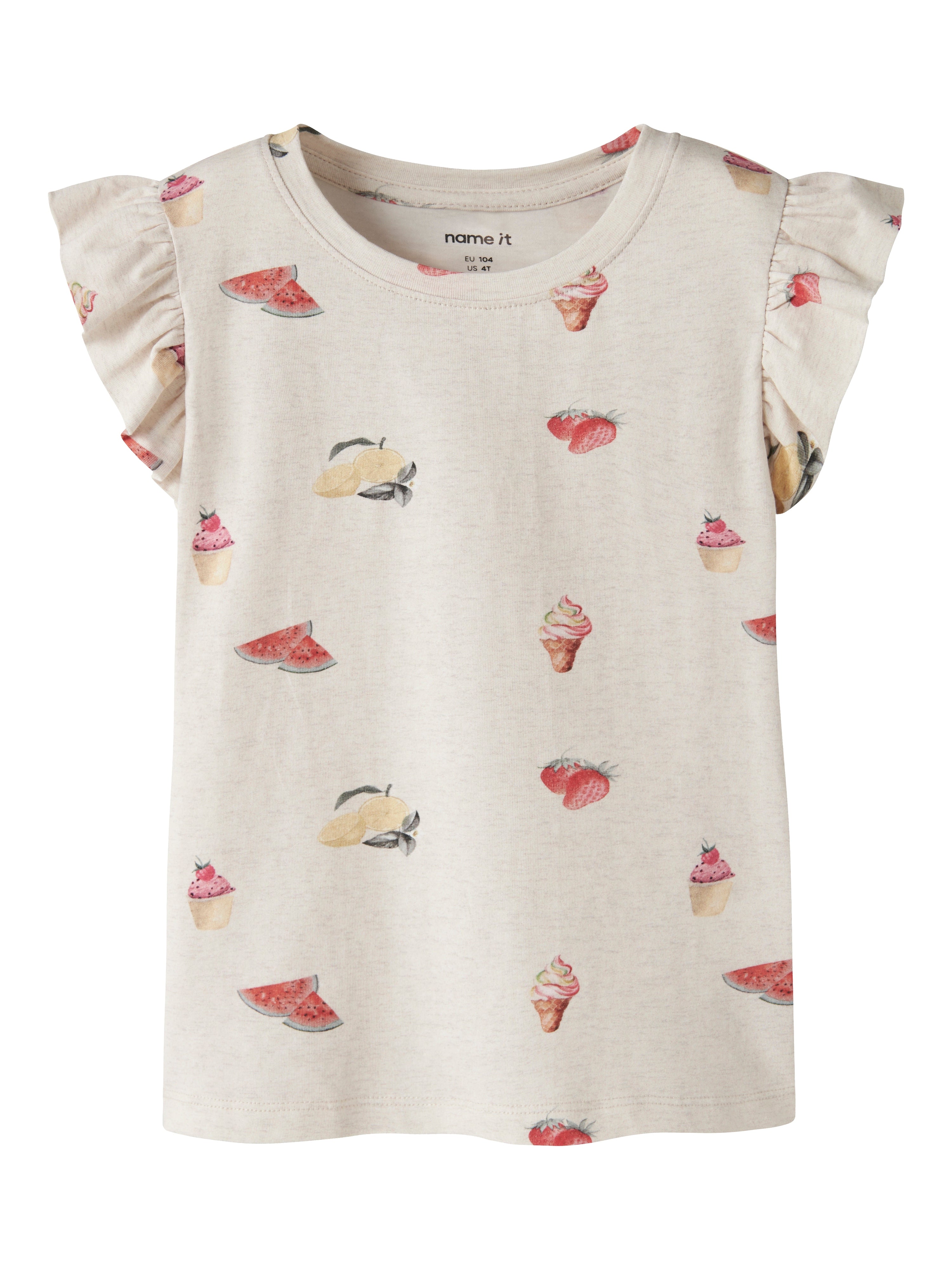 Name It Joviner - Ss Top - Peyote Melange -   Cm