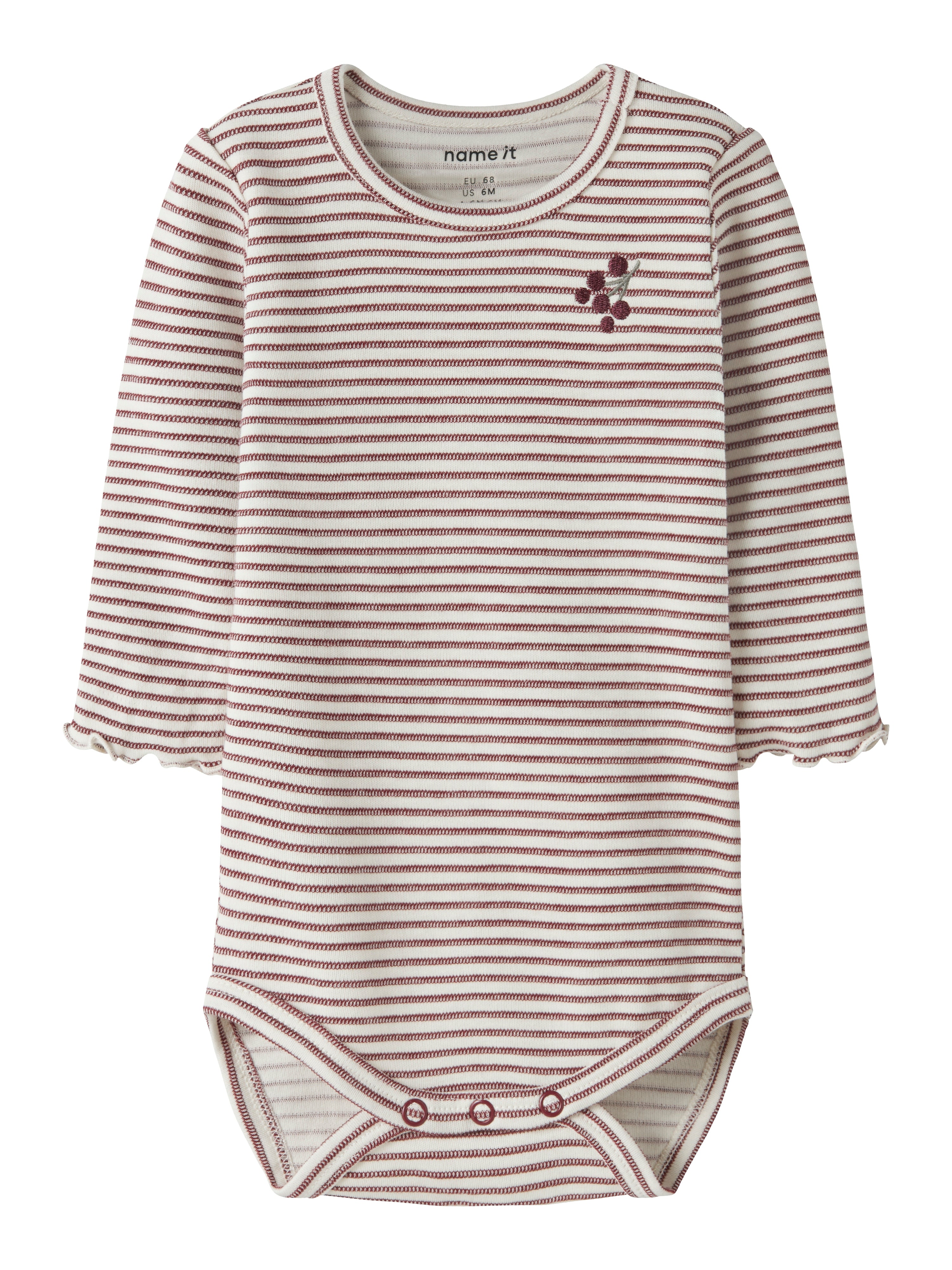 Name It Bripa Body - Oxblood Red -   Cm