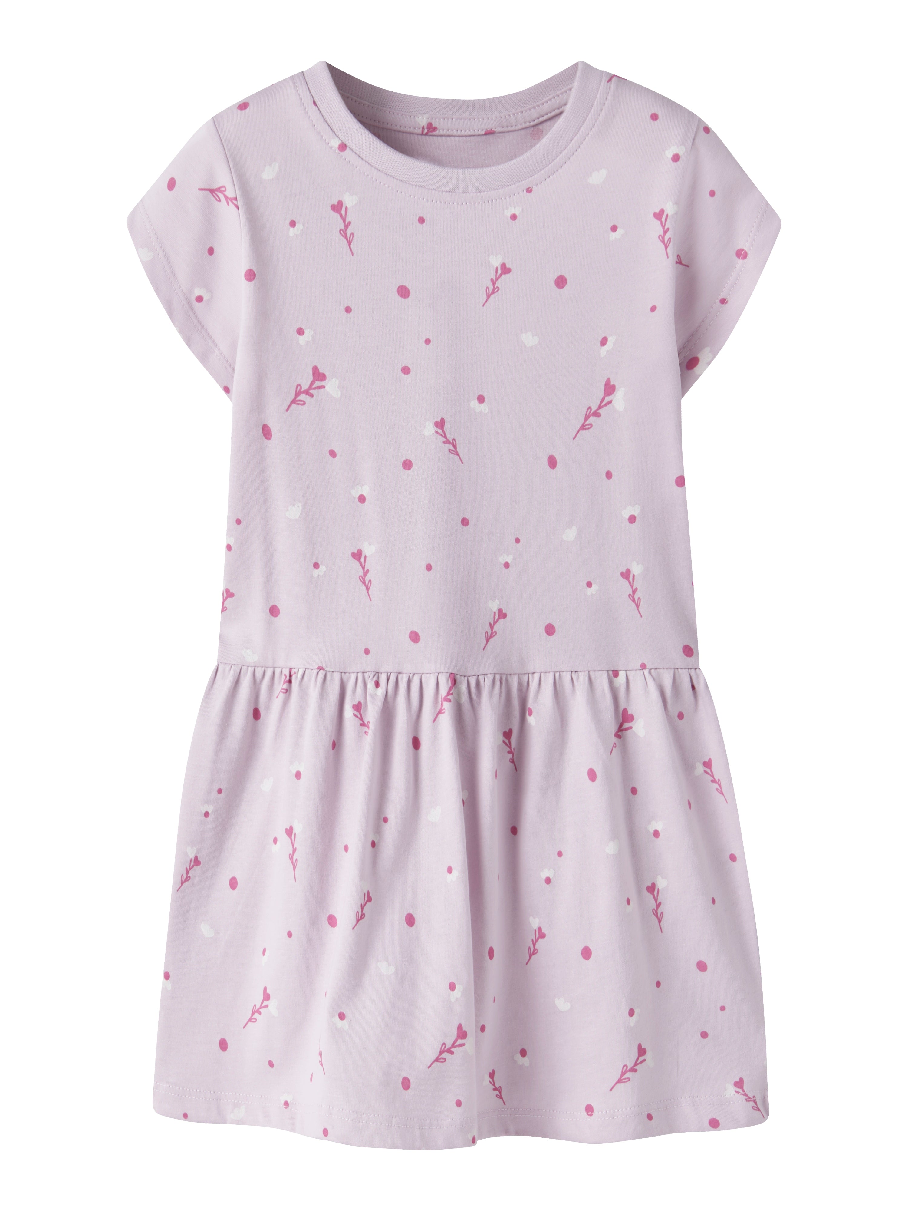 Name It Vilinse Dress - Lavender Fog -   Cm
