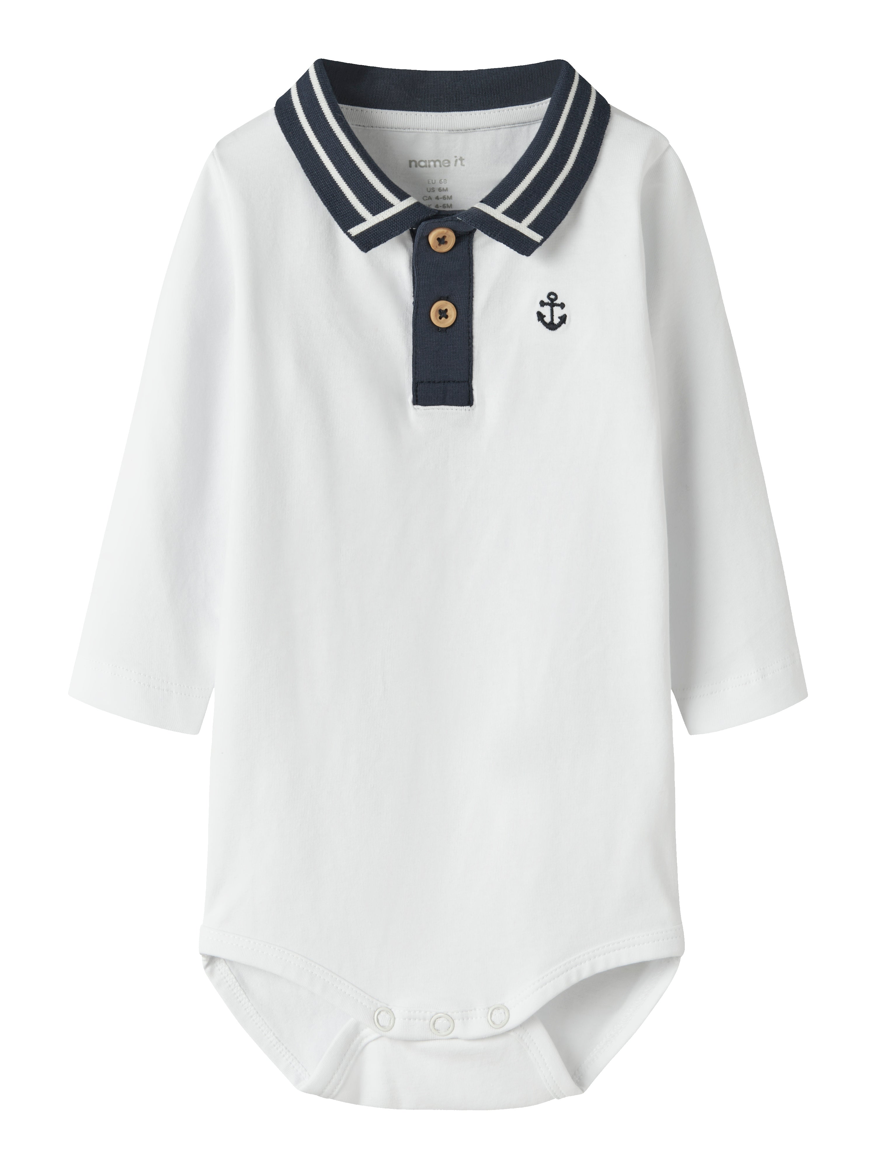 Name It Flip Body - Bright White Anchor -   Cm