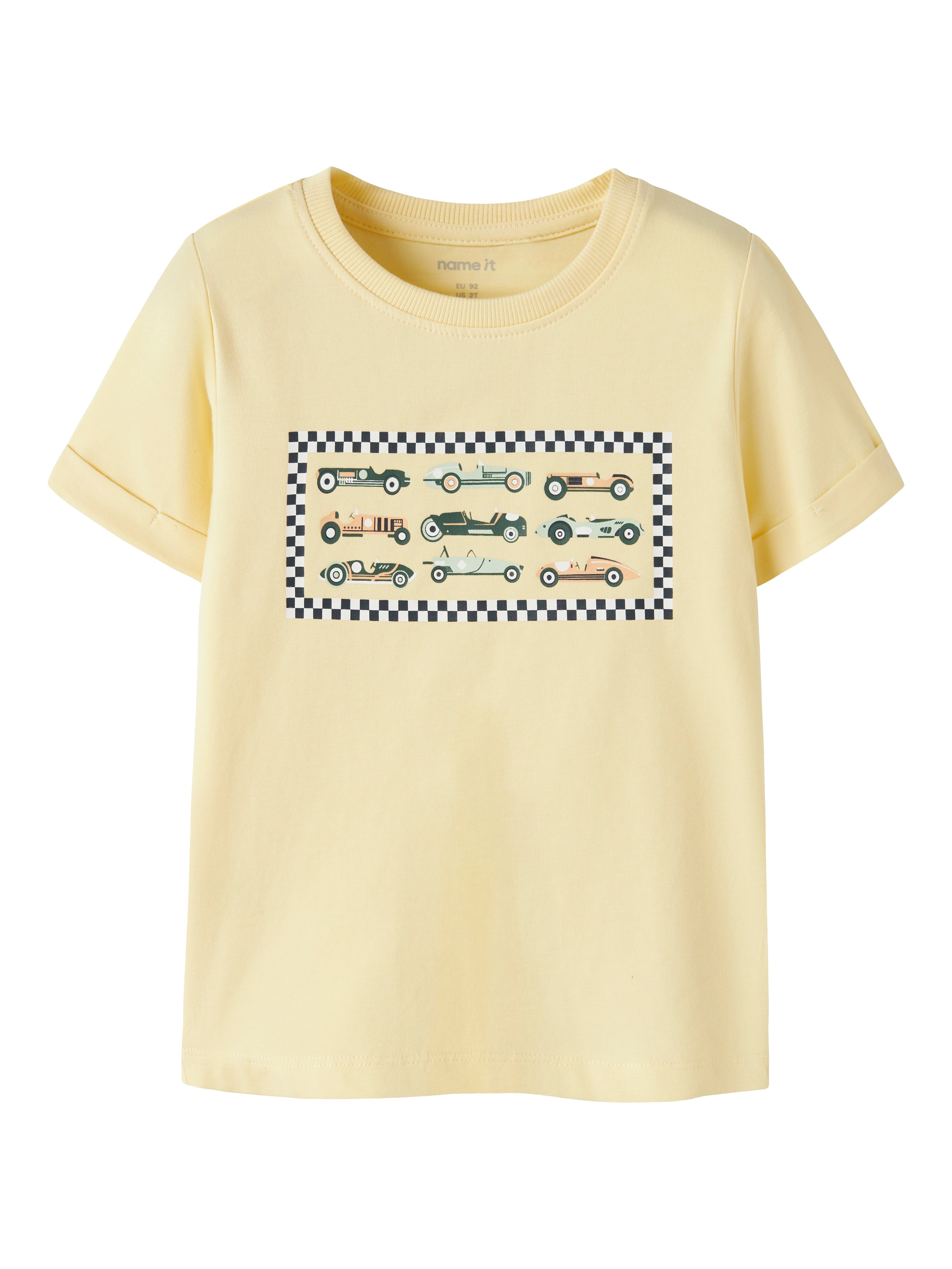 Name It Vux - Ss Reg Top - Double Cream Off Road -   Cm