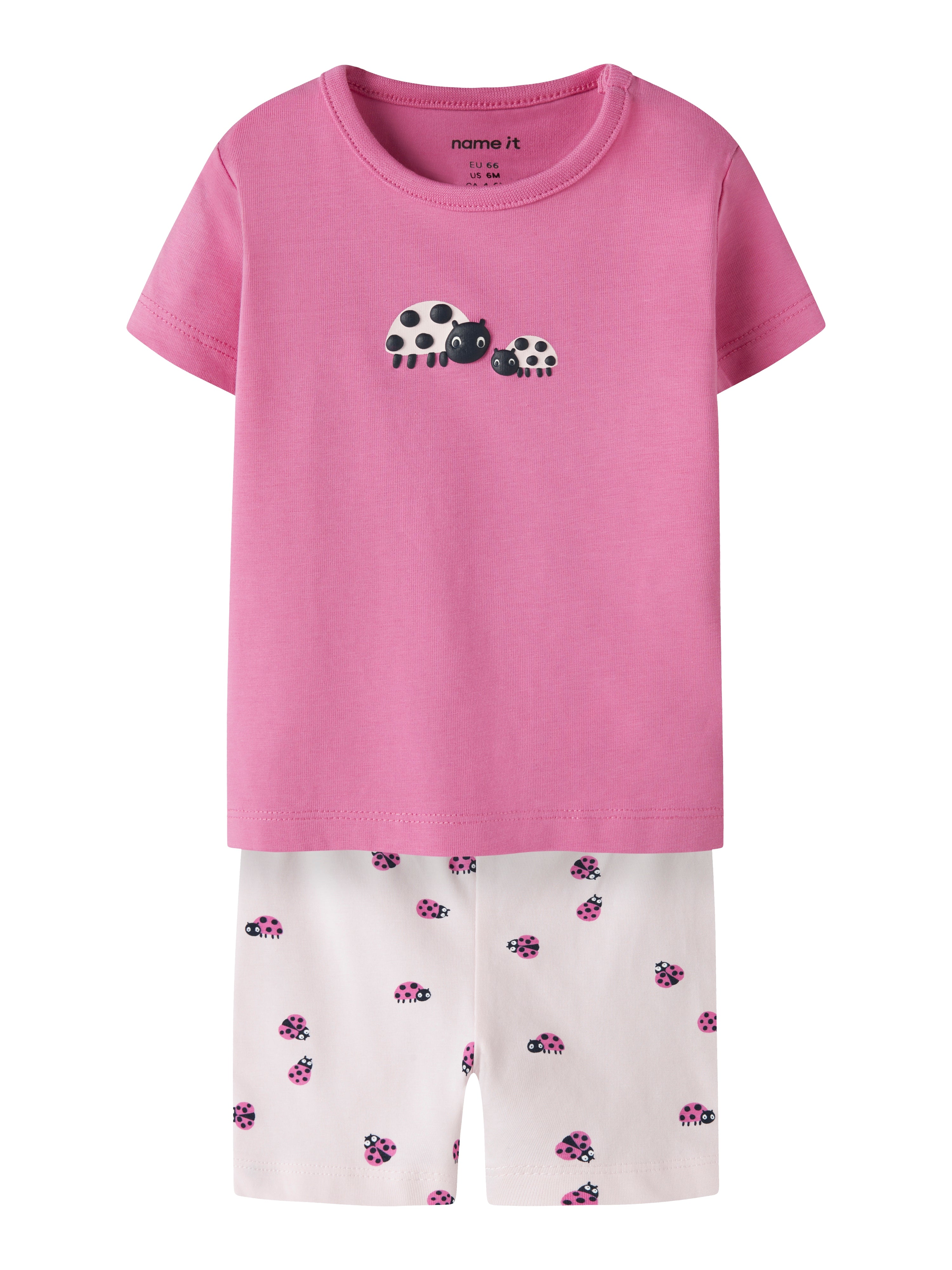 Name It Vubie Ss Top Sæt - Strawberry Moon -   Cm