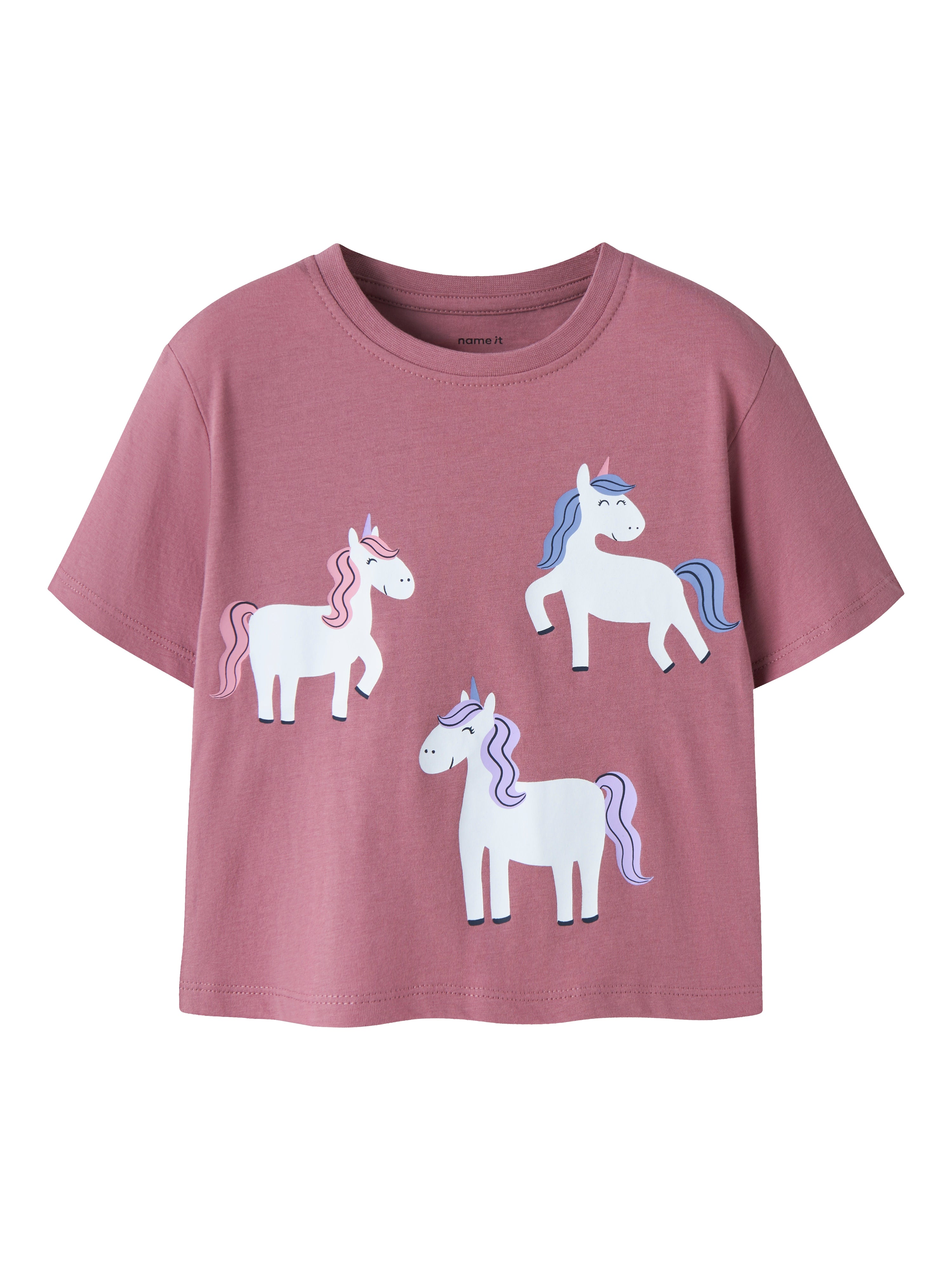 Name It Velda - Ss Top - Mesa Rose -   Cm