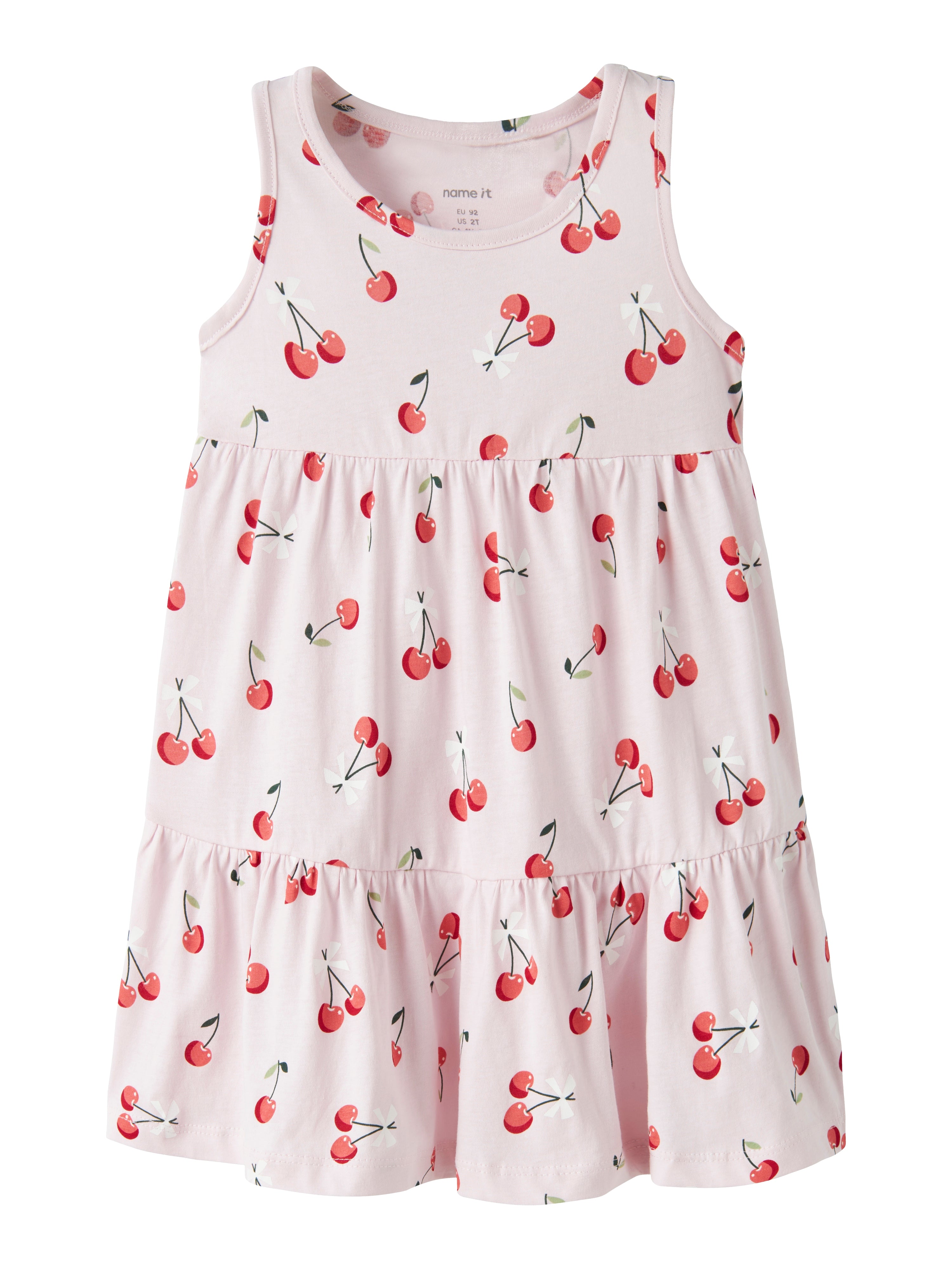 Name It Vigga - Spencer Dress - Cradle Pink Cherries -   Cm