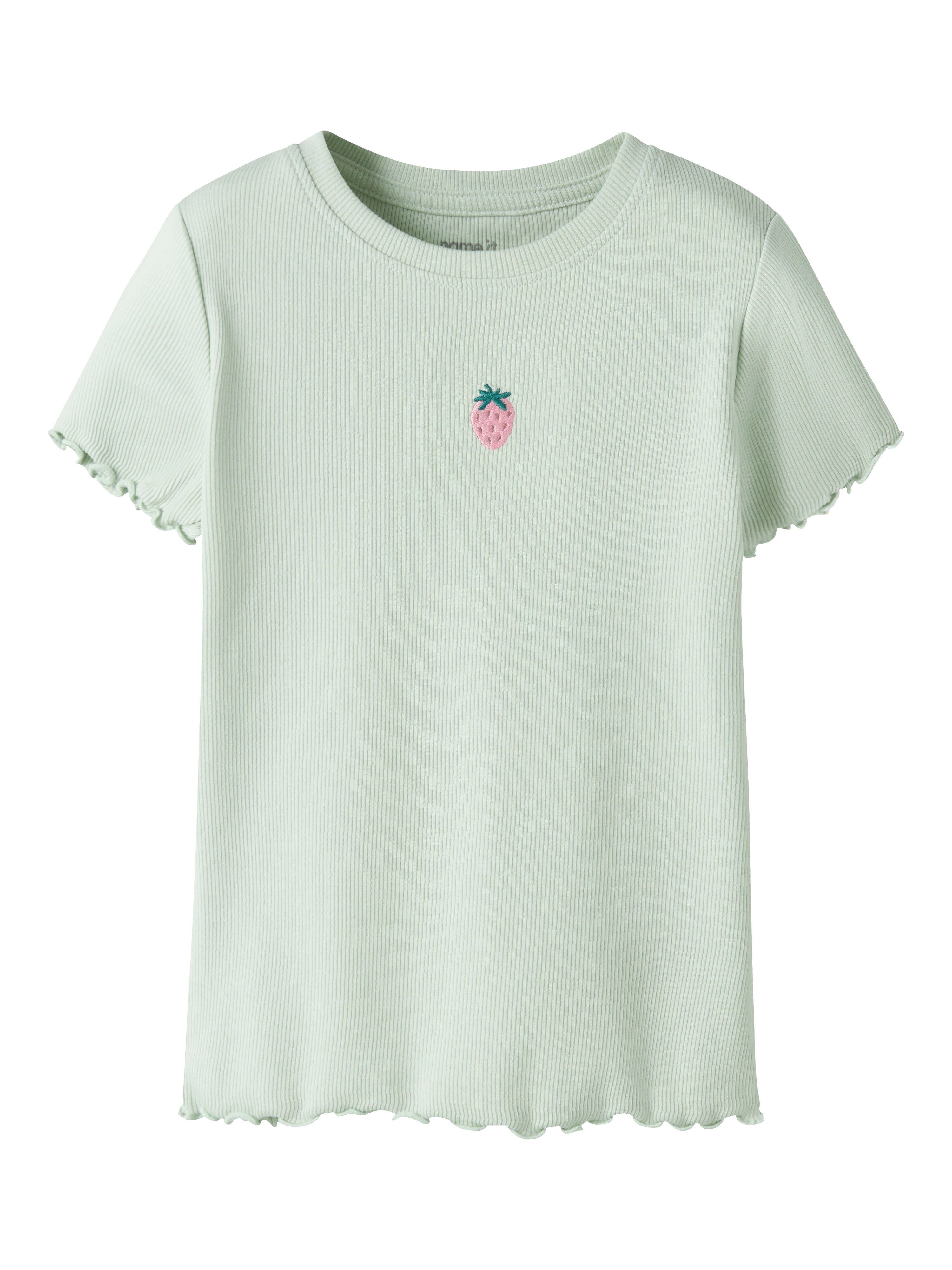 Name It Vivemma - Ss Slim Top - Pale Aqua -   Cm