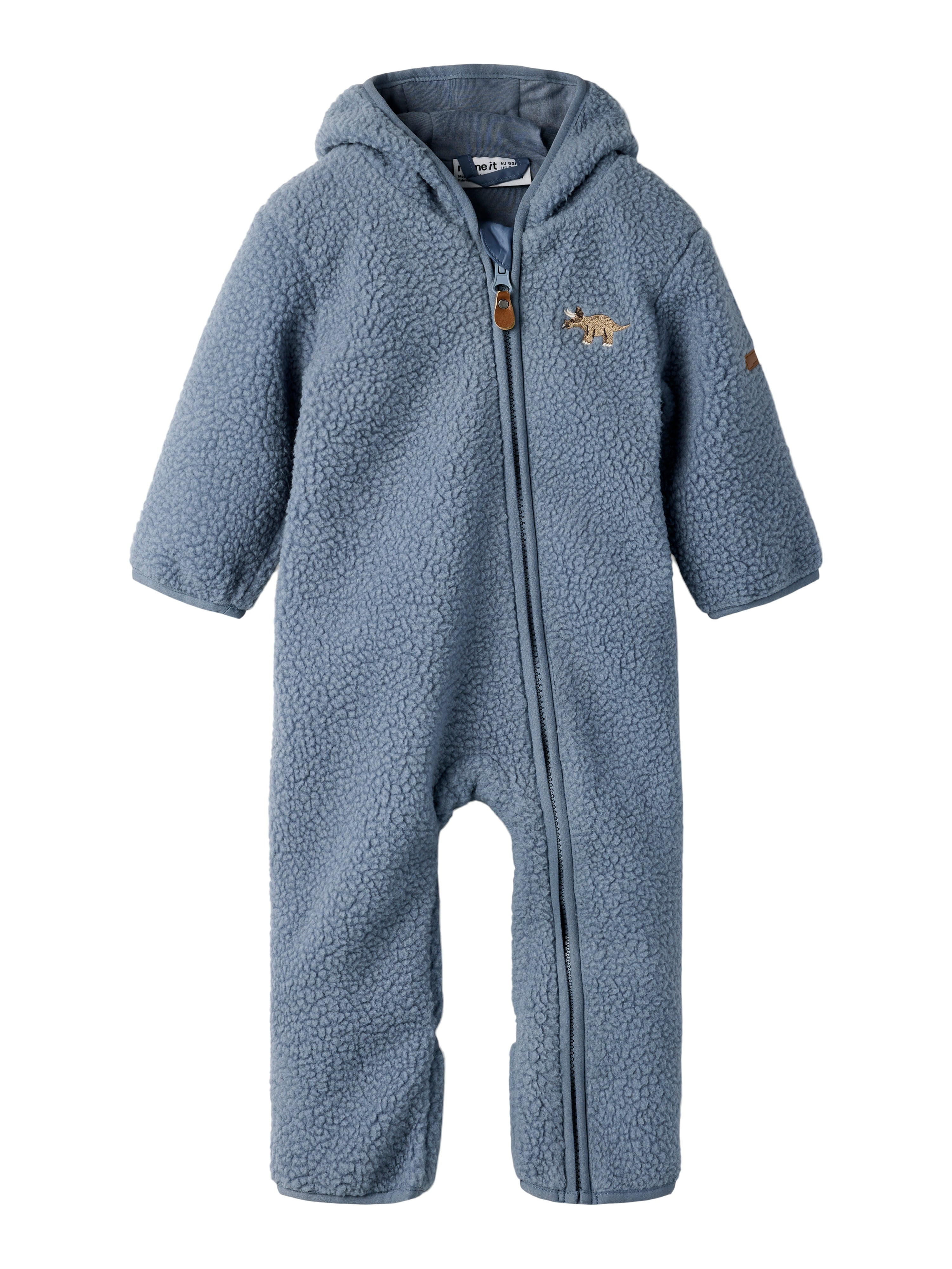 Name It Mall Sherpa Suit - Flint Stone -