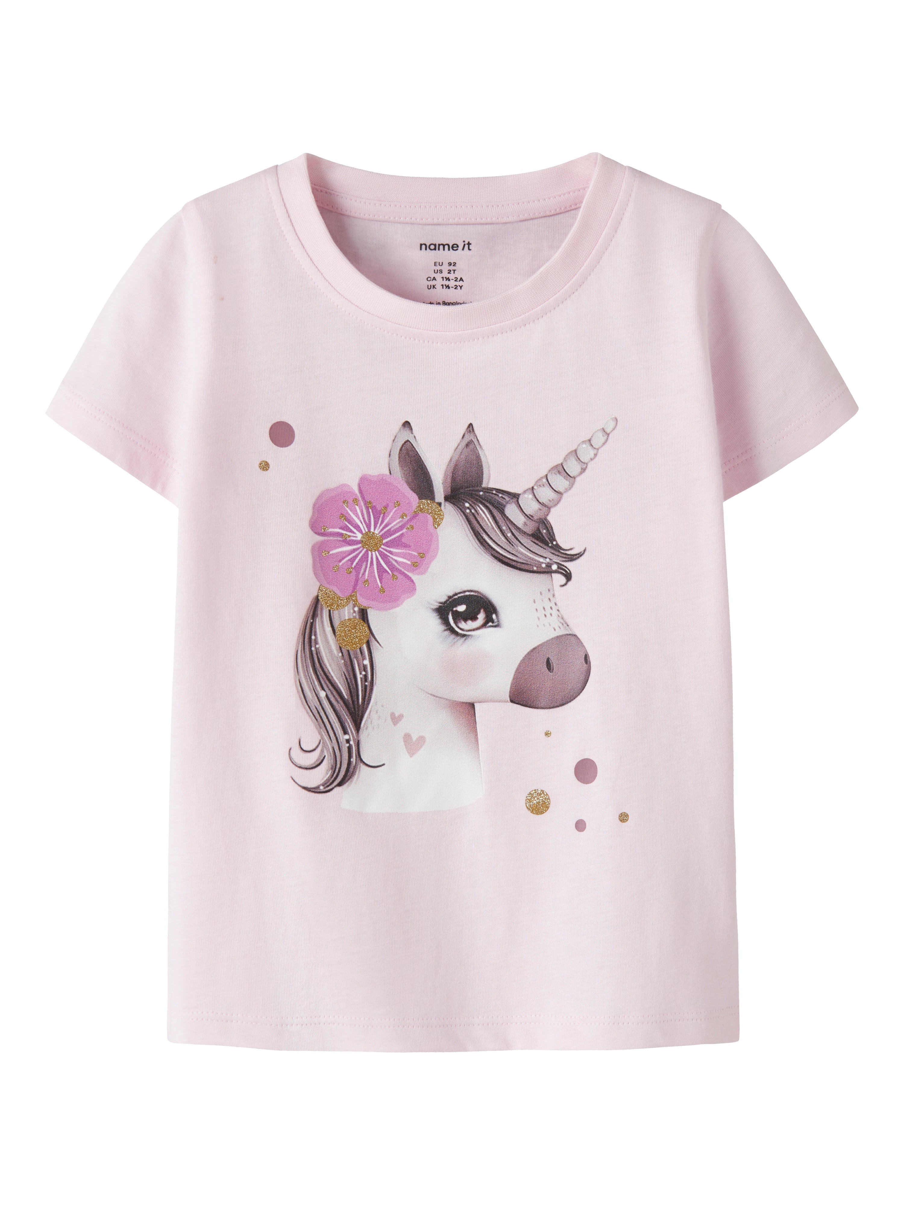 Name It Jalisara - Ss Top - Cradle Pink -   Cm