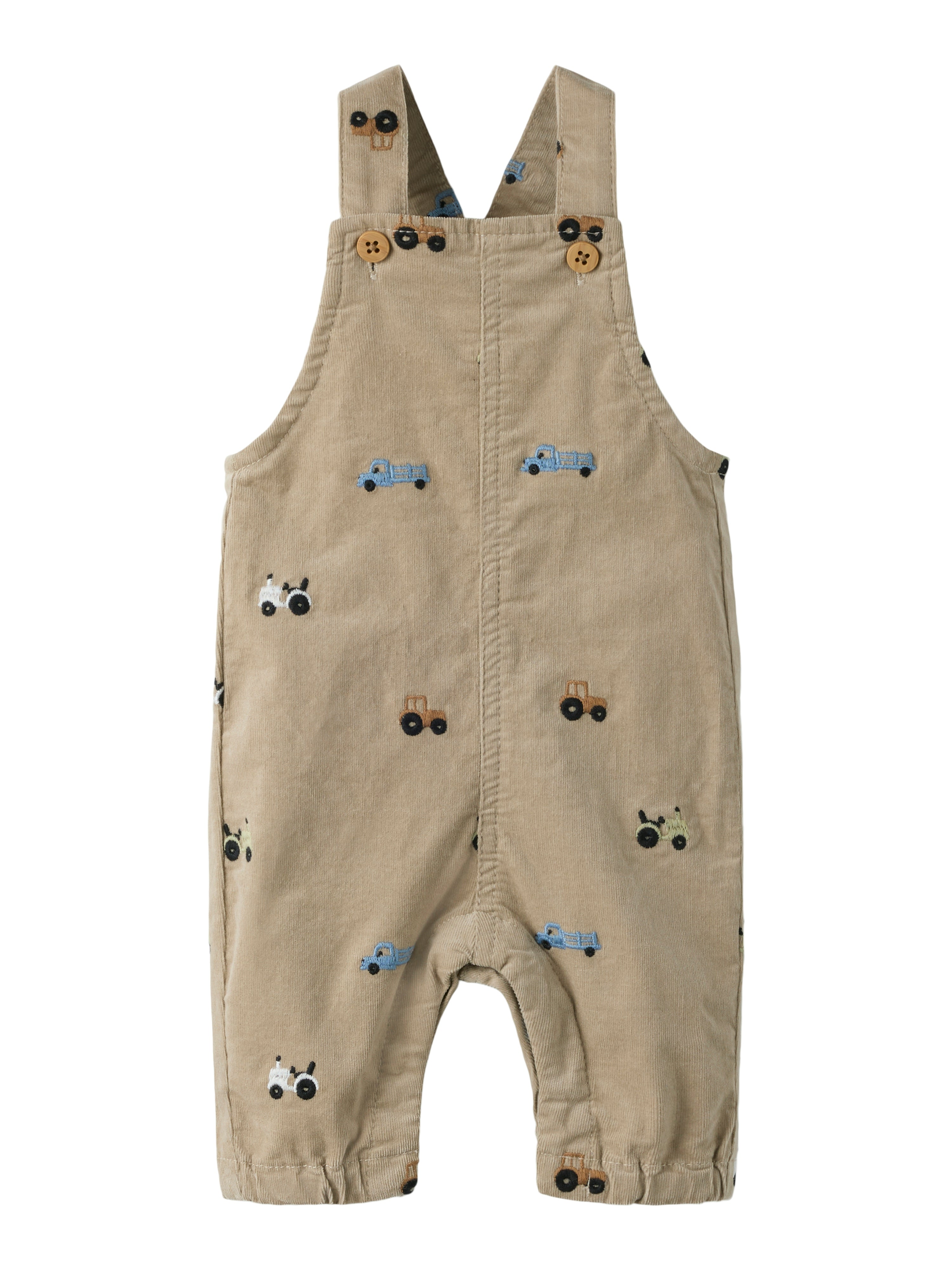 Name It Ryan Emb Cord  Overall - Island Fossil -   Cm