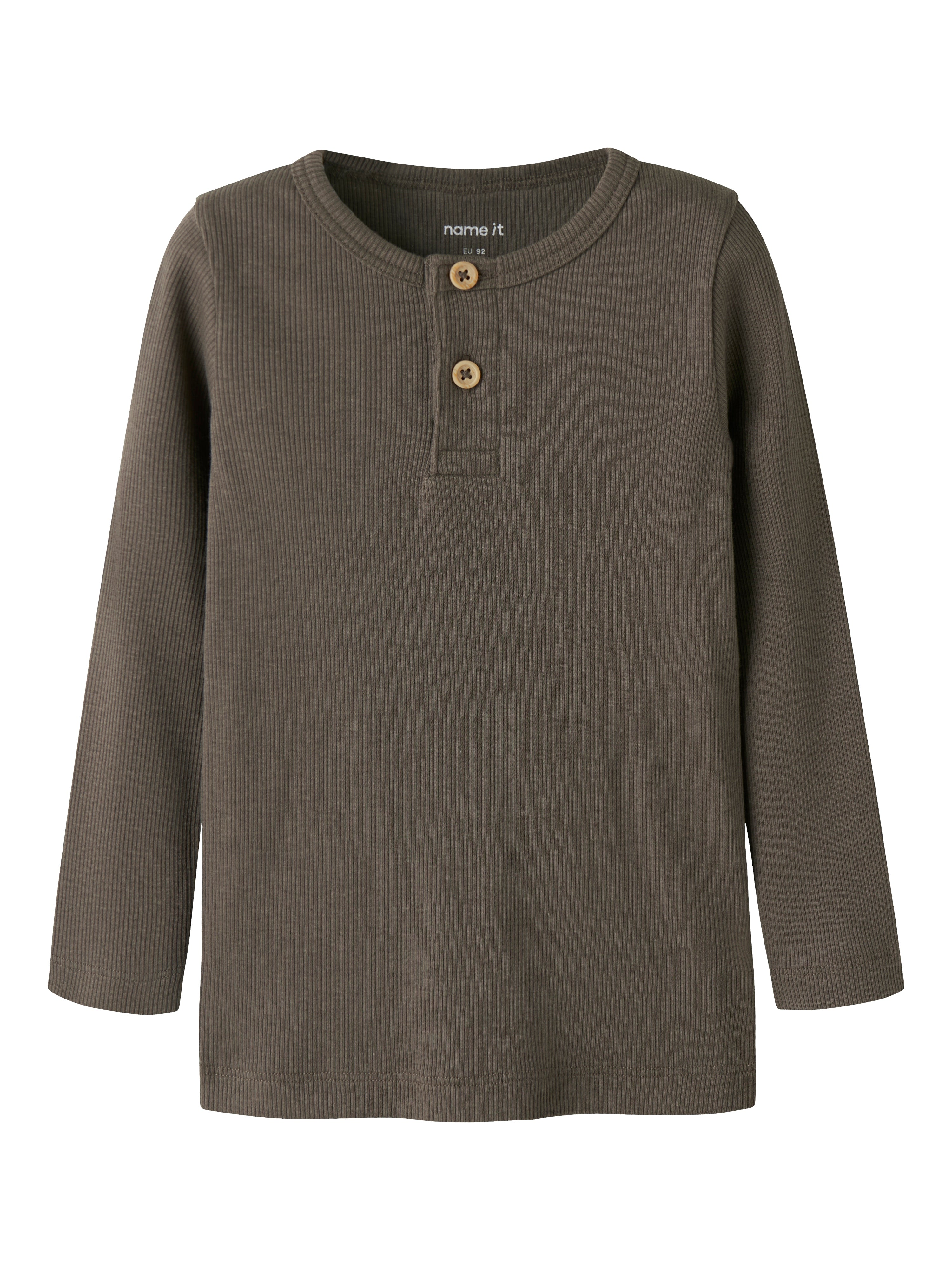 Name It Kab - Ls Shirt Noos - Morel -   Cm
