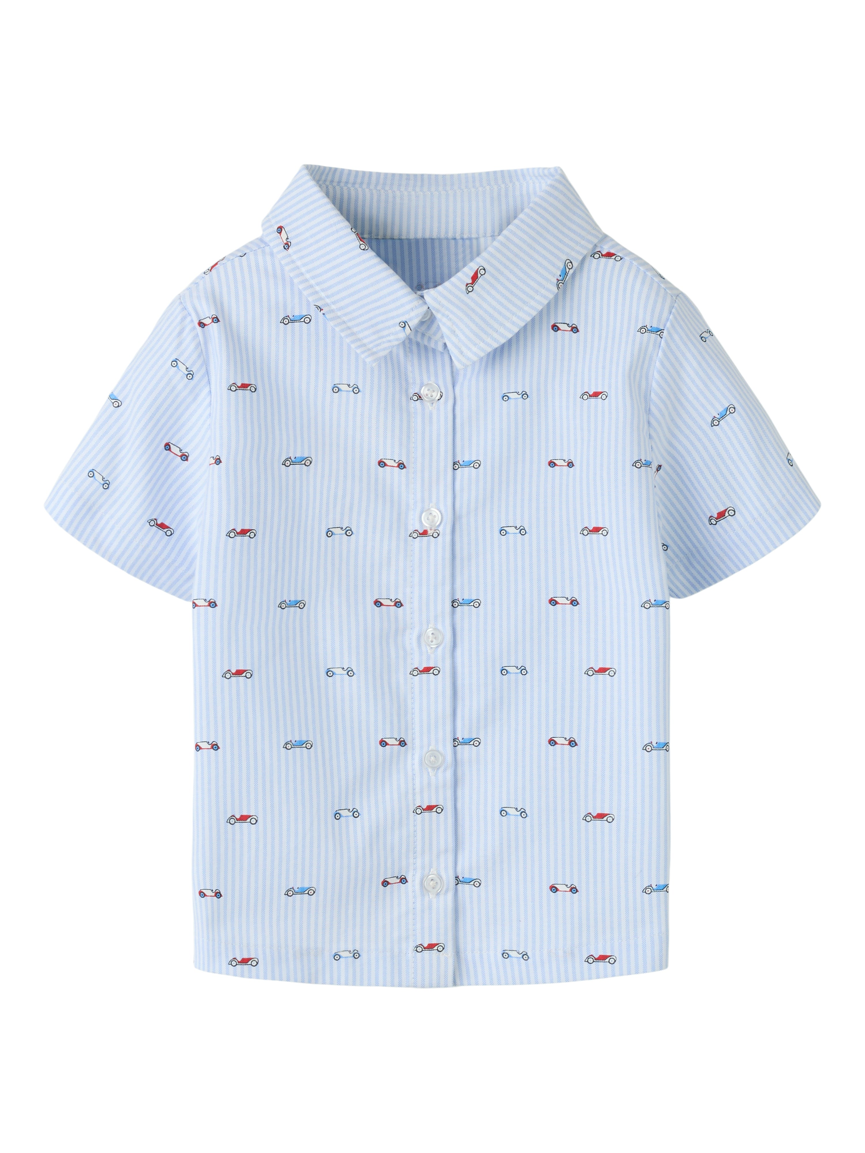 Name It Frakkan Ss Shirt - Kentucky Blue -   Cm