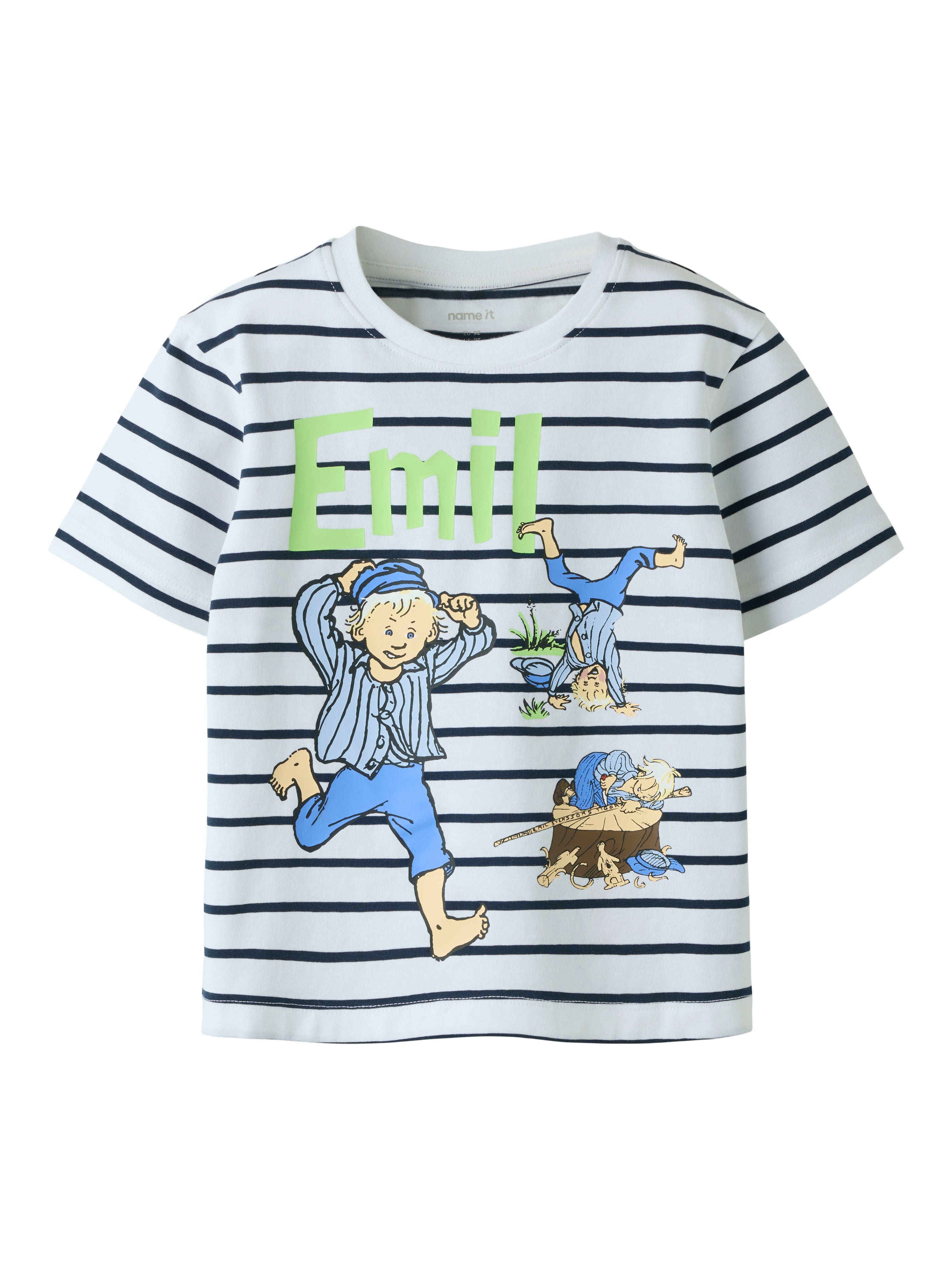 Name It Miall - Emil Ss Top - Bright White -   Cm