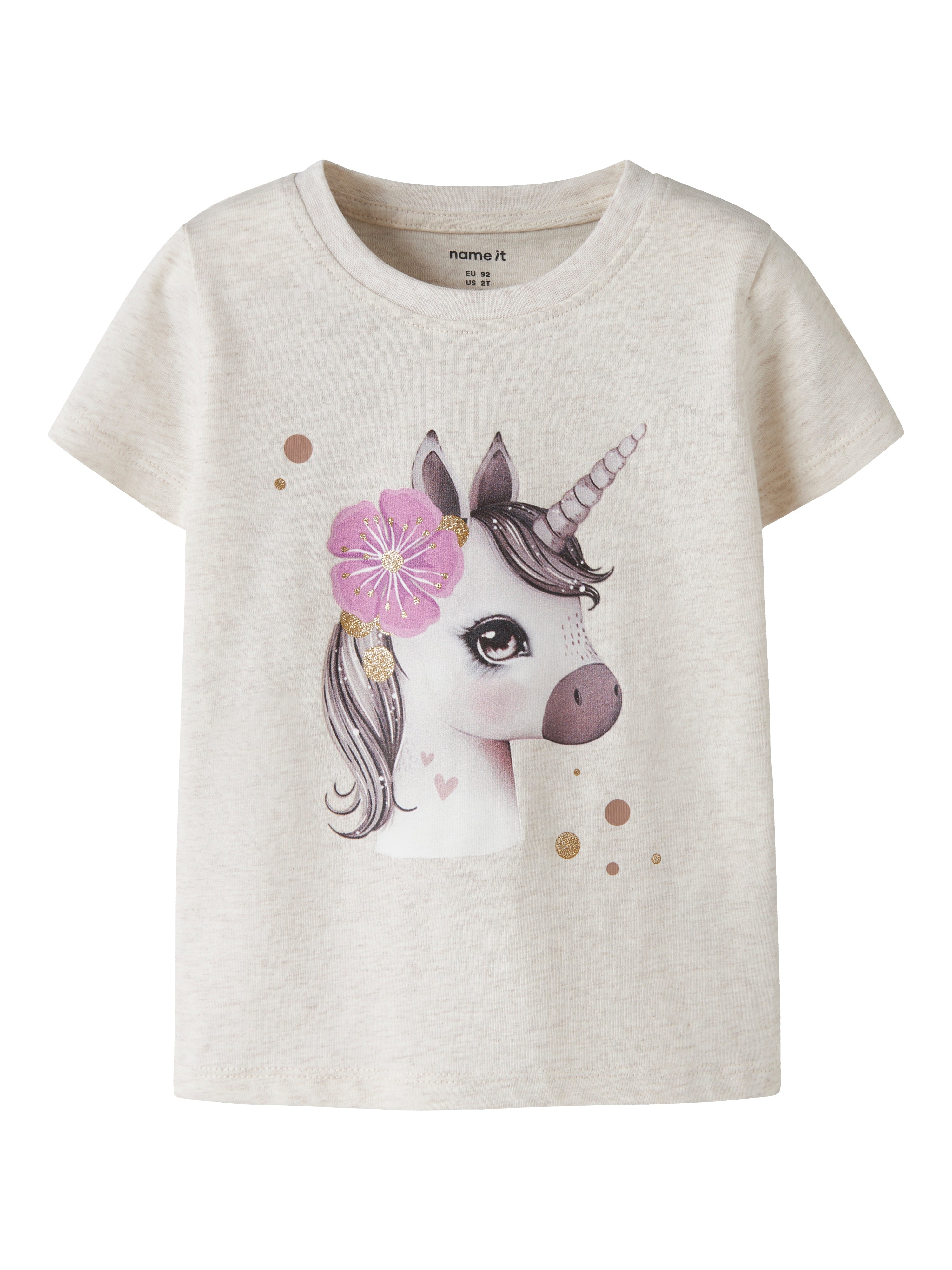 Name It Jalisara - Ss Top - Peyote Melange -   Cm