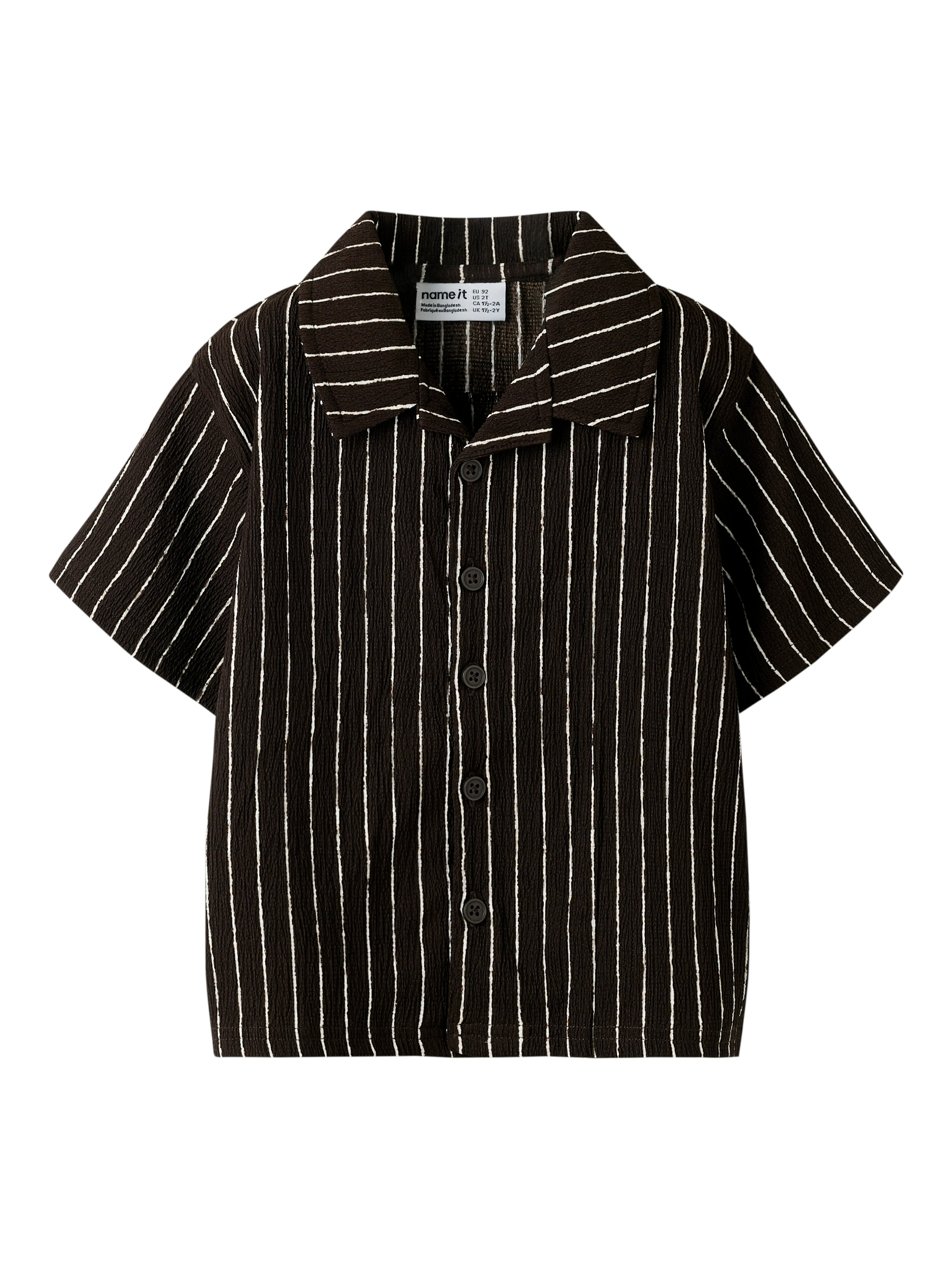 Name It Hasla - Ss Shirt - Mole -   Cm