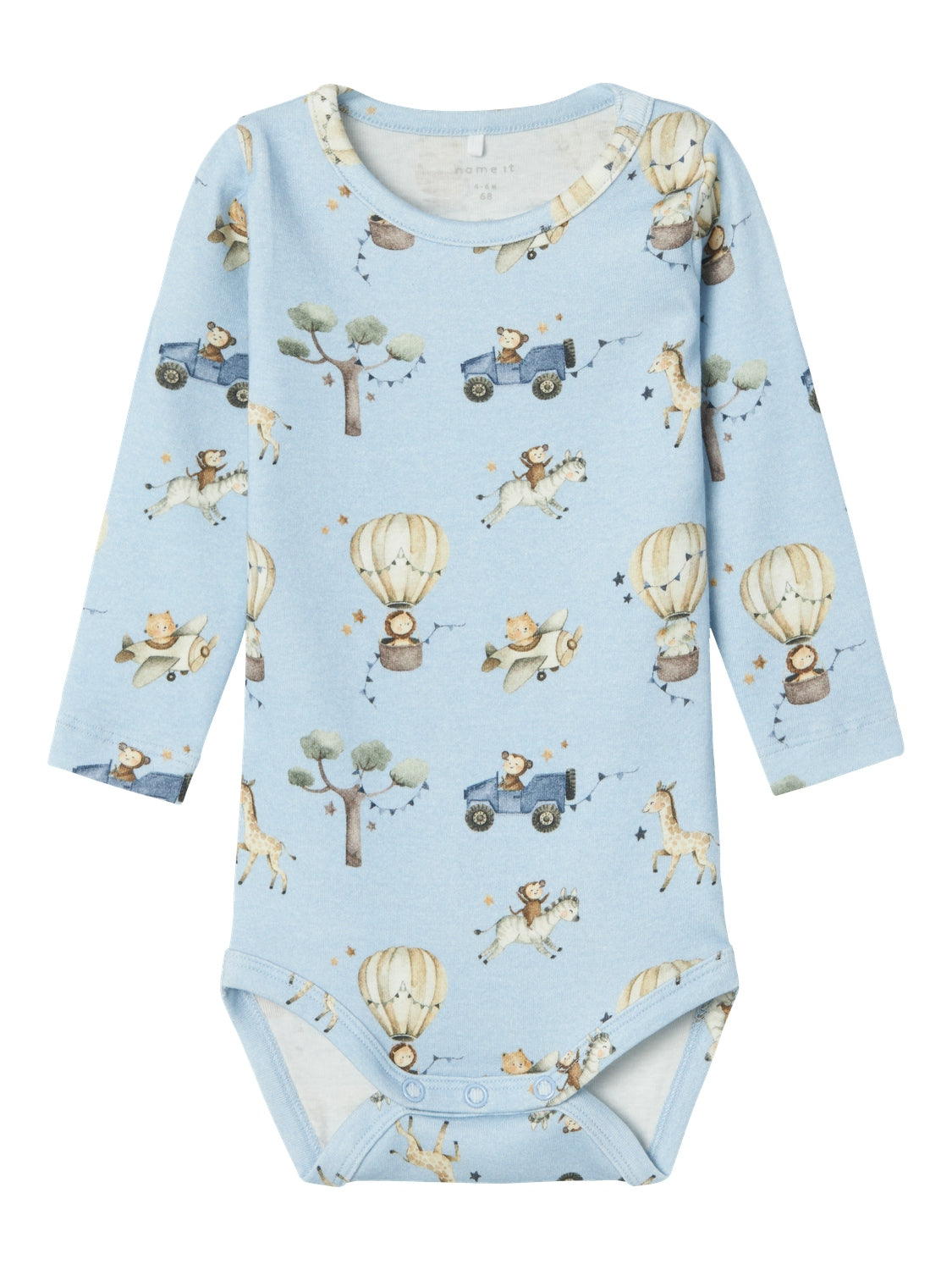 Name It Julius Body - Chambray Blå Melange til Børn